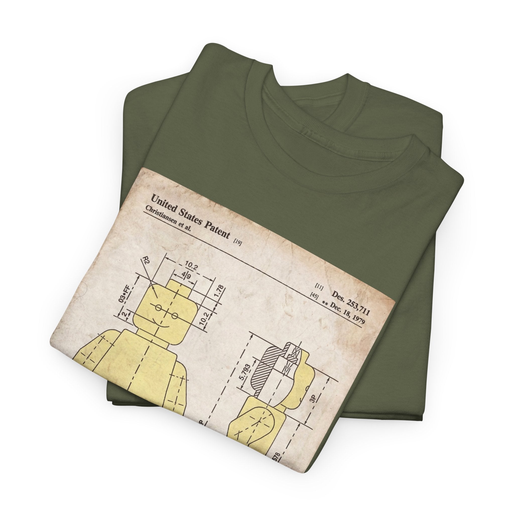 Lego Minifigure Patent — T‑Shirt