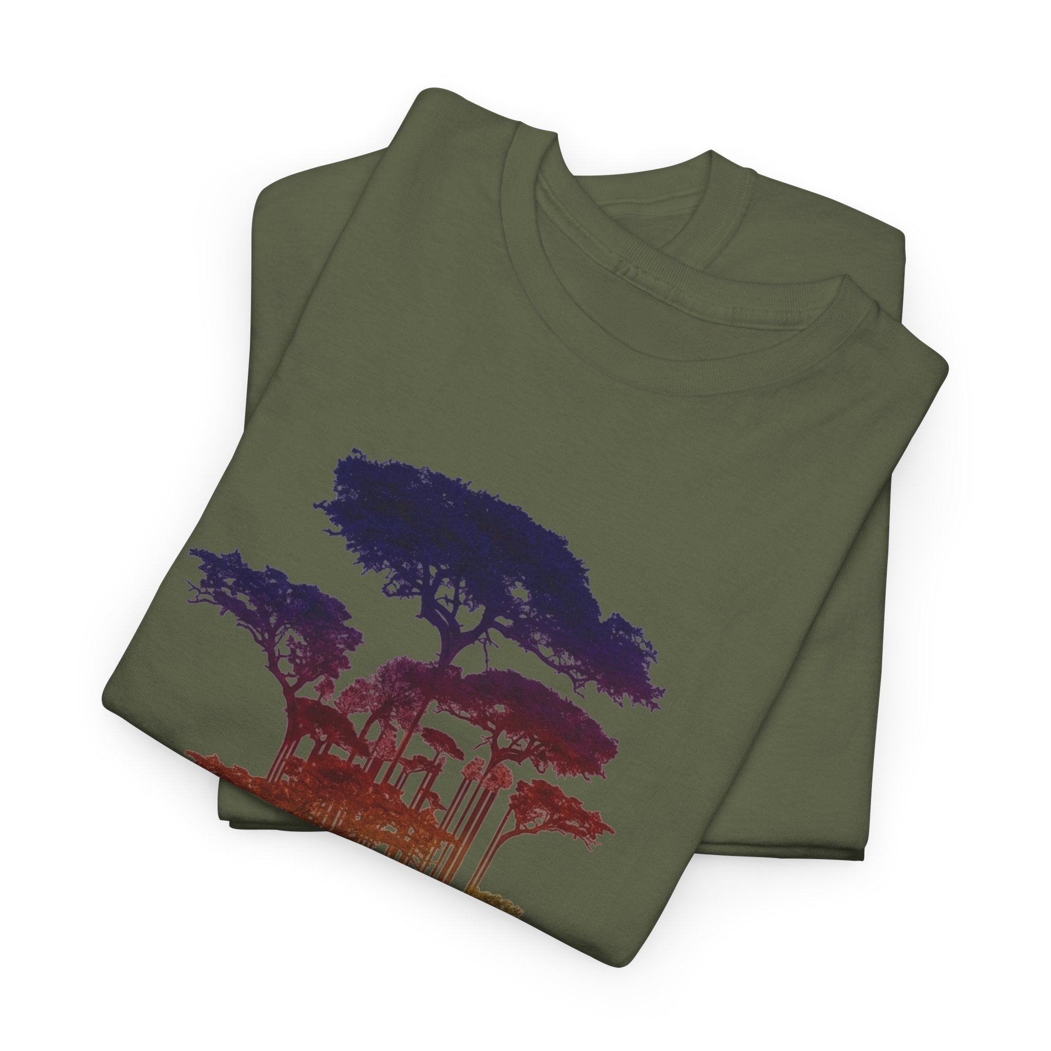Barcode Forest T‑Shirt