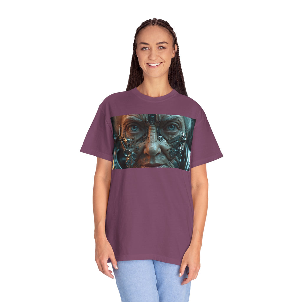 Cybernetic Old Face —T‑Shirt