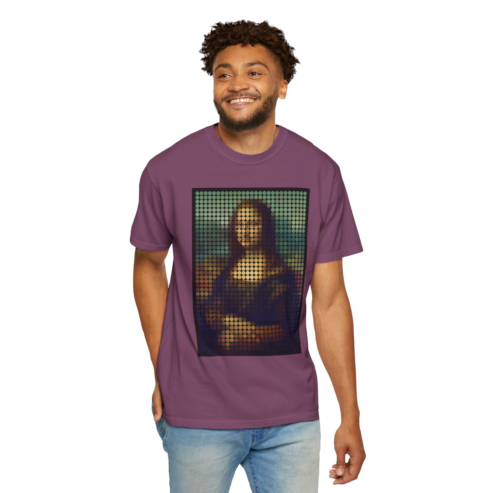 Mona Lisa Pixel Art — T-Shirt