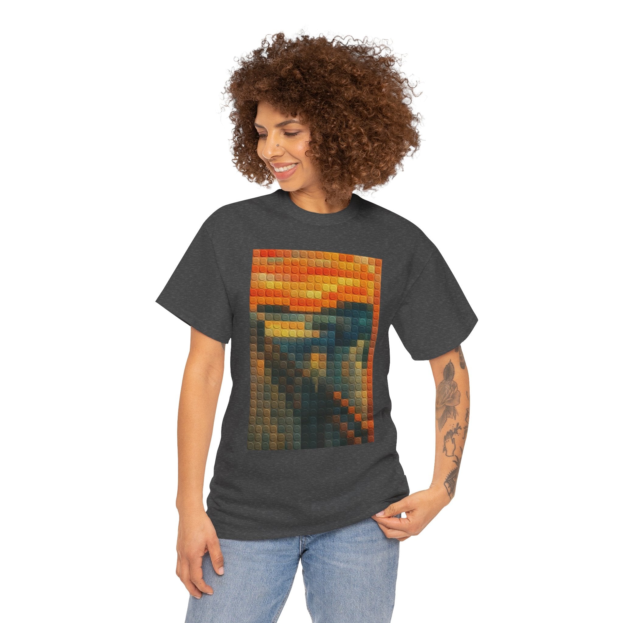 Pixelated Scream — T-Shirt