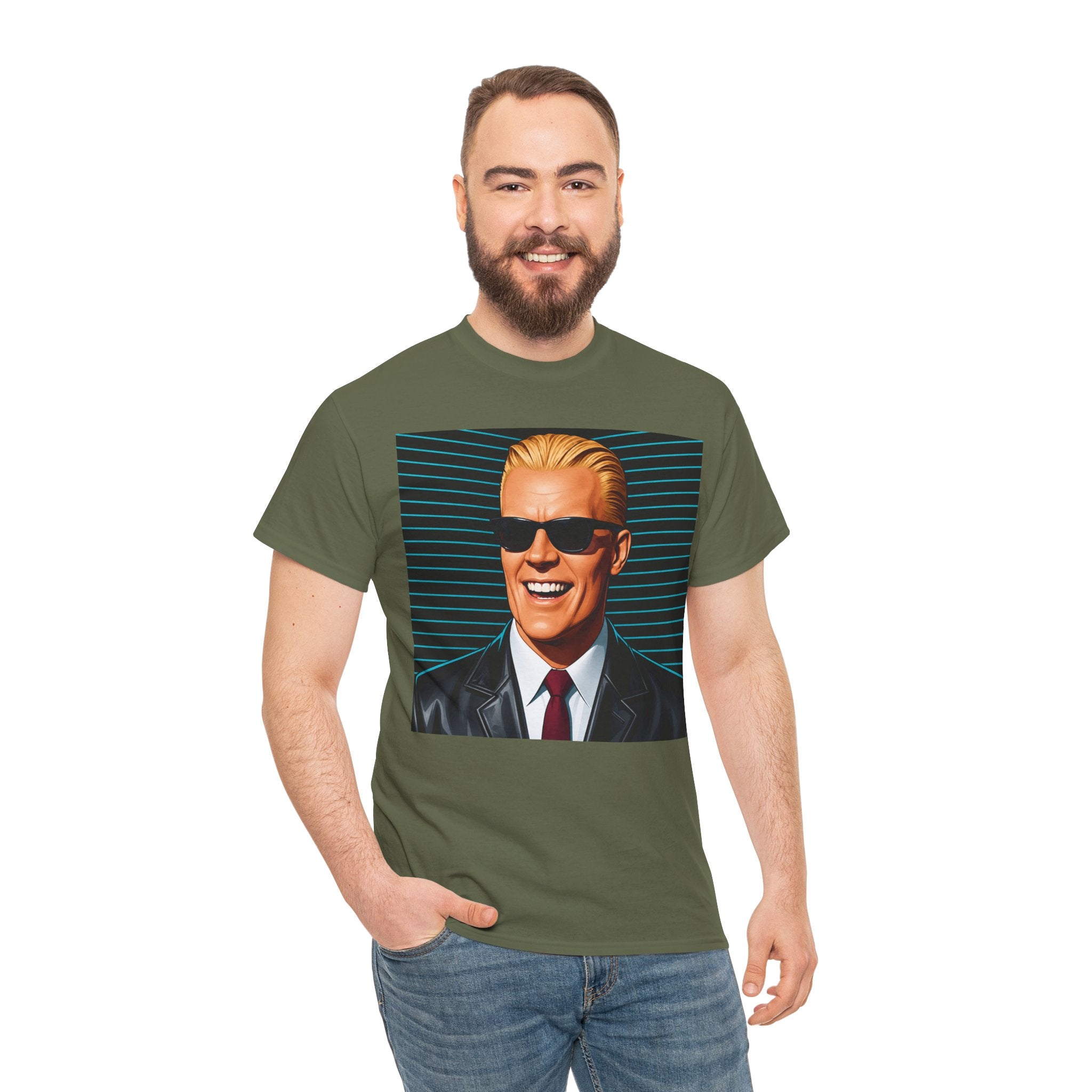 'MAX HEADROOM' — T shirt