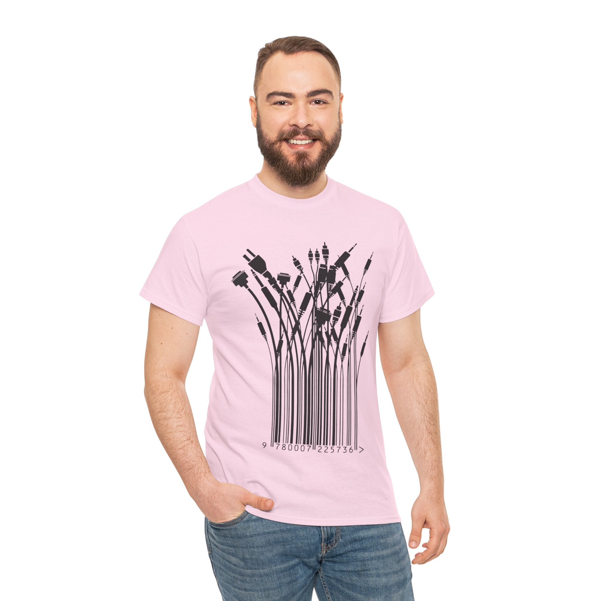 Barcode Wildflowers — T-Shirt