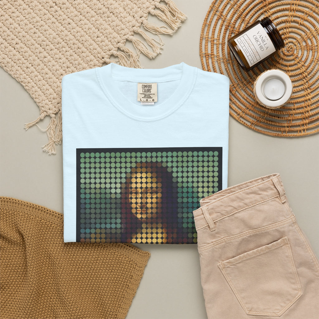 Mona Lisa Pixel Art — T-Shirt