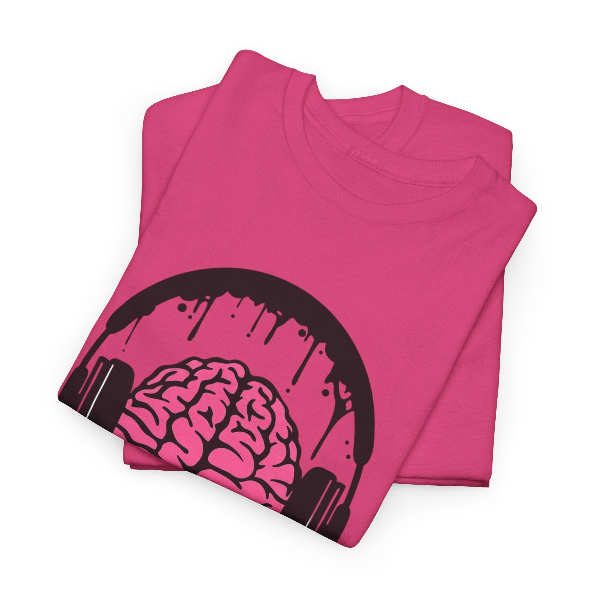 Music Lover Dripping Brain — T-Shirt