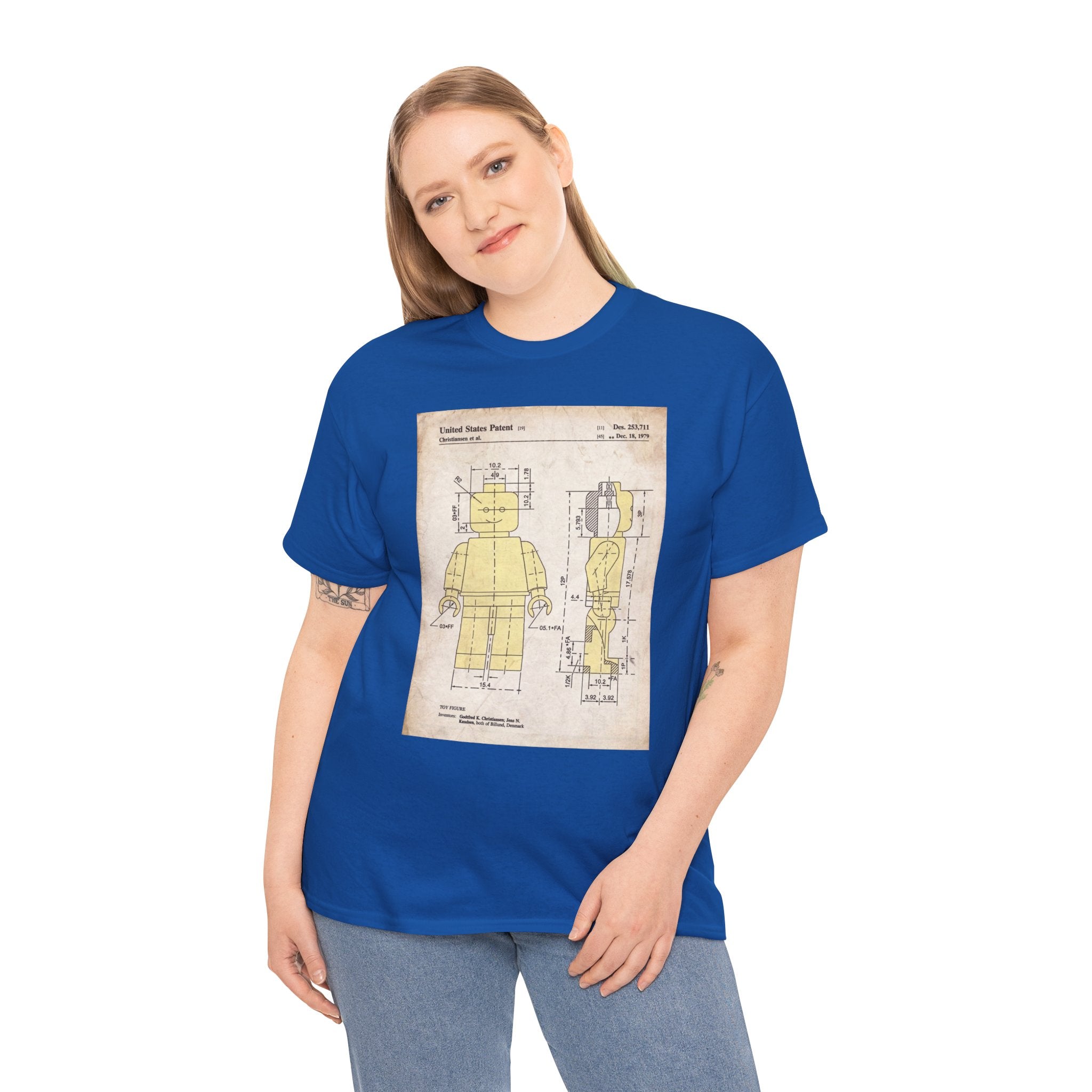 Lego Minifigure Patent — T‑Shirt