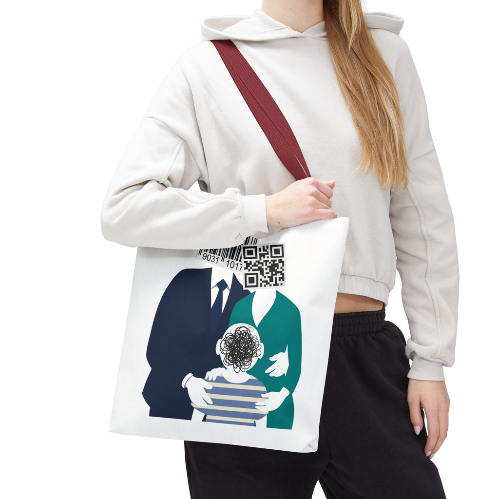 Barcode Family Portrait Tote Bag