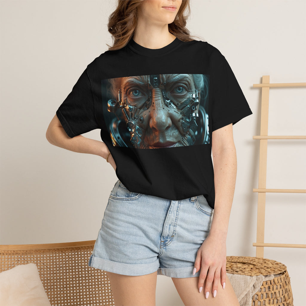 Cybernetic Old Face —T‑Shirt