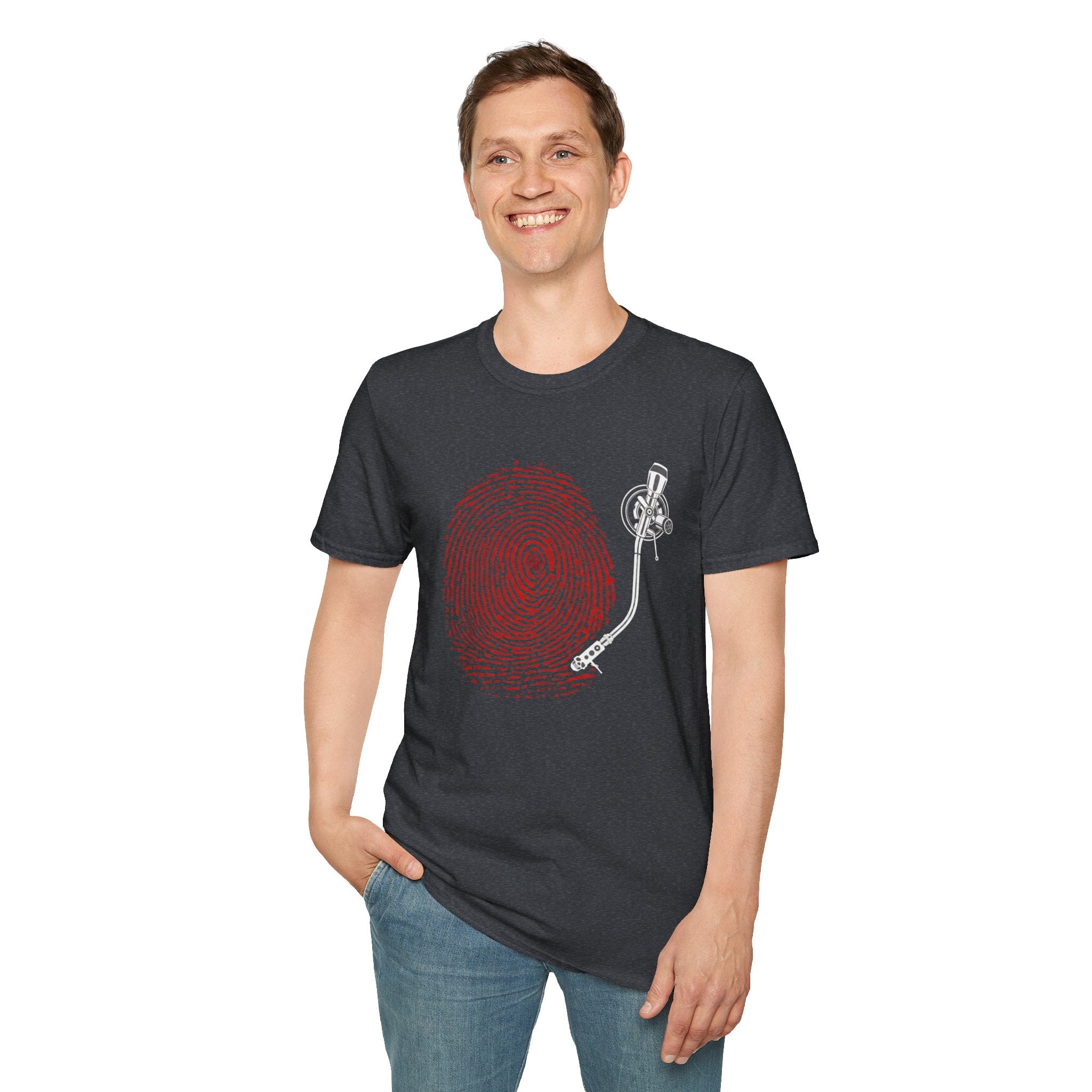 Fingerprint Turntable — T-Shirt