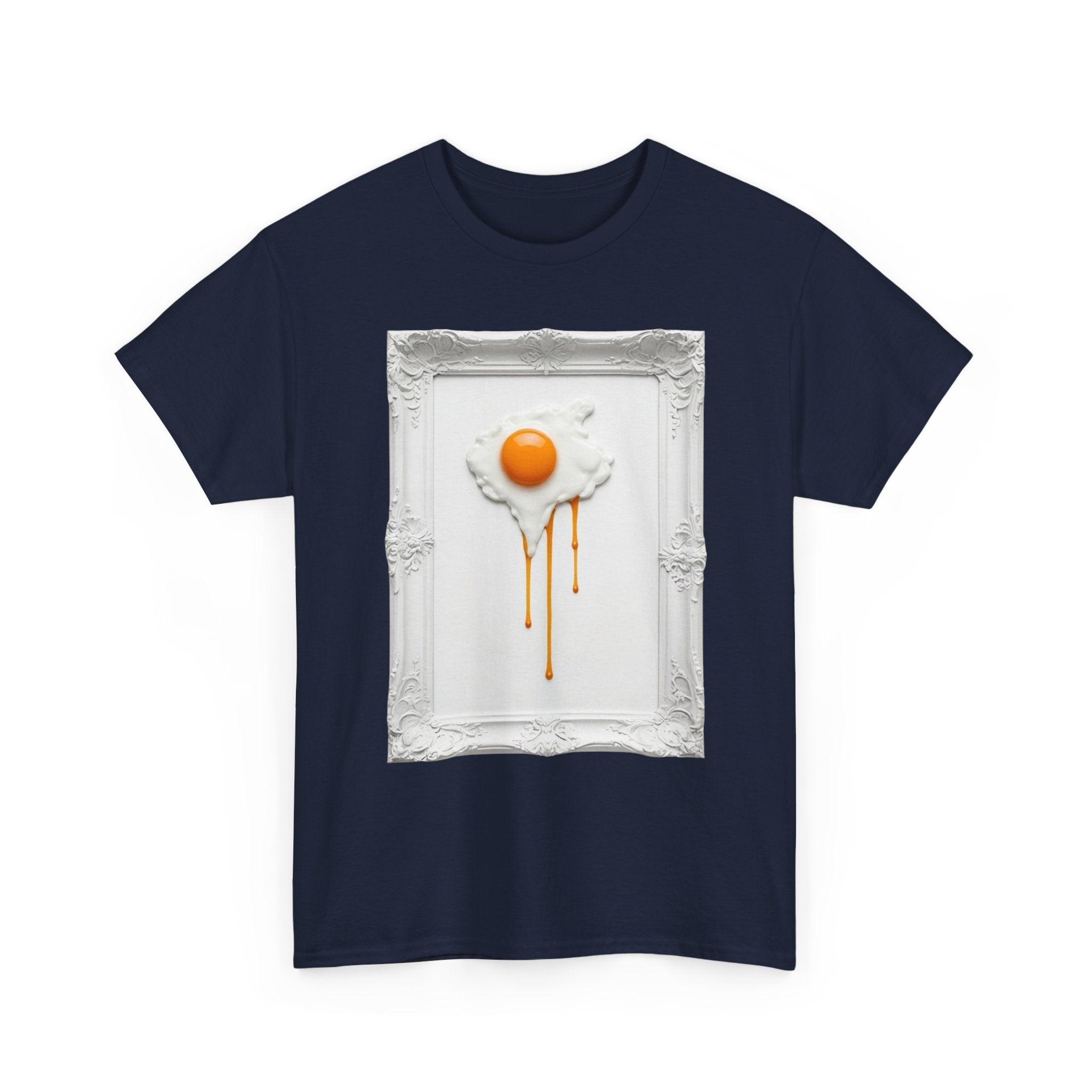 Artful Drip Fried Egg — T‑Shirt