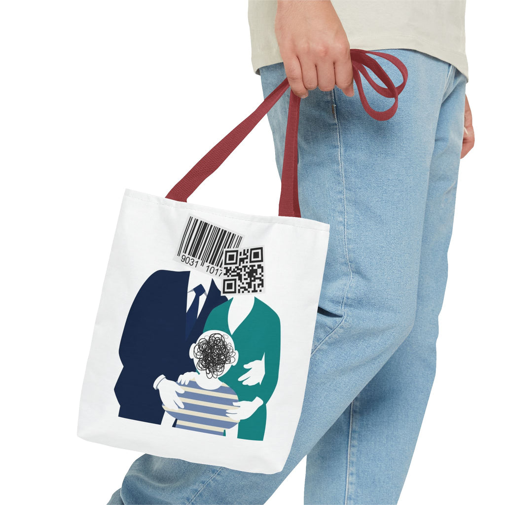 Barcode Family Portrait Tote Bag