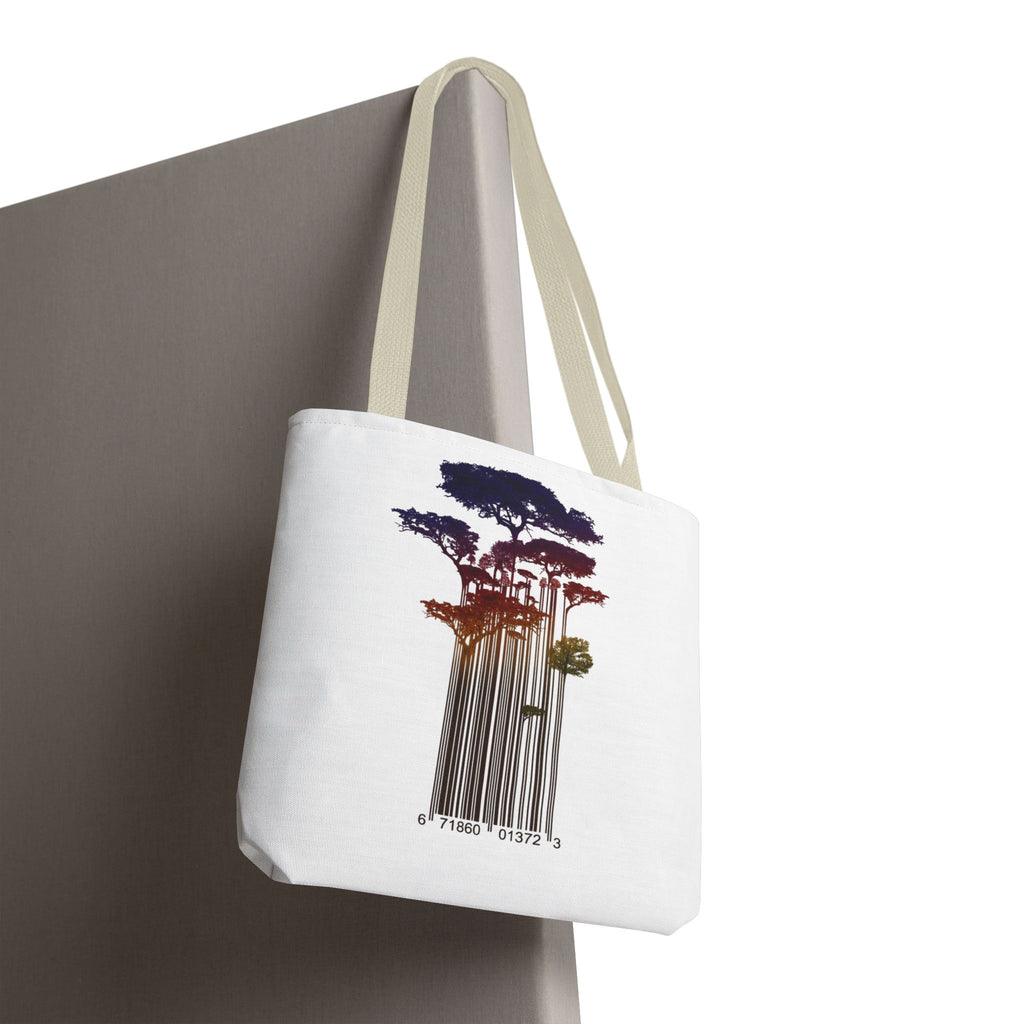 Barcode Forest — Tote Bag