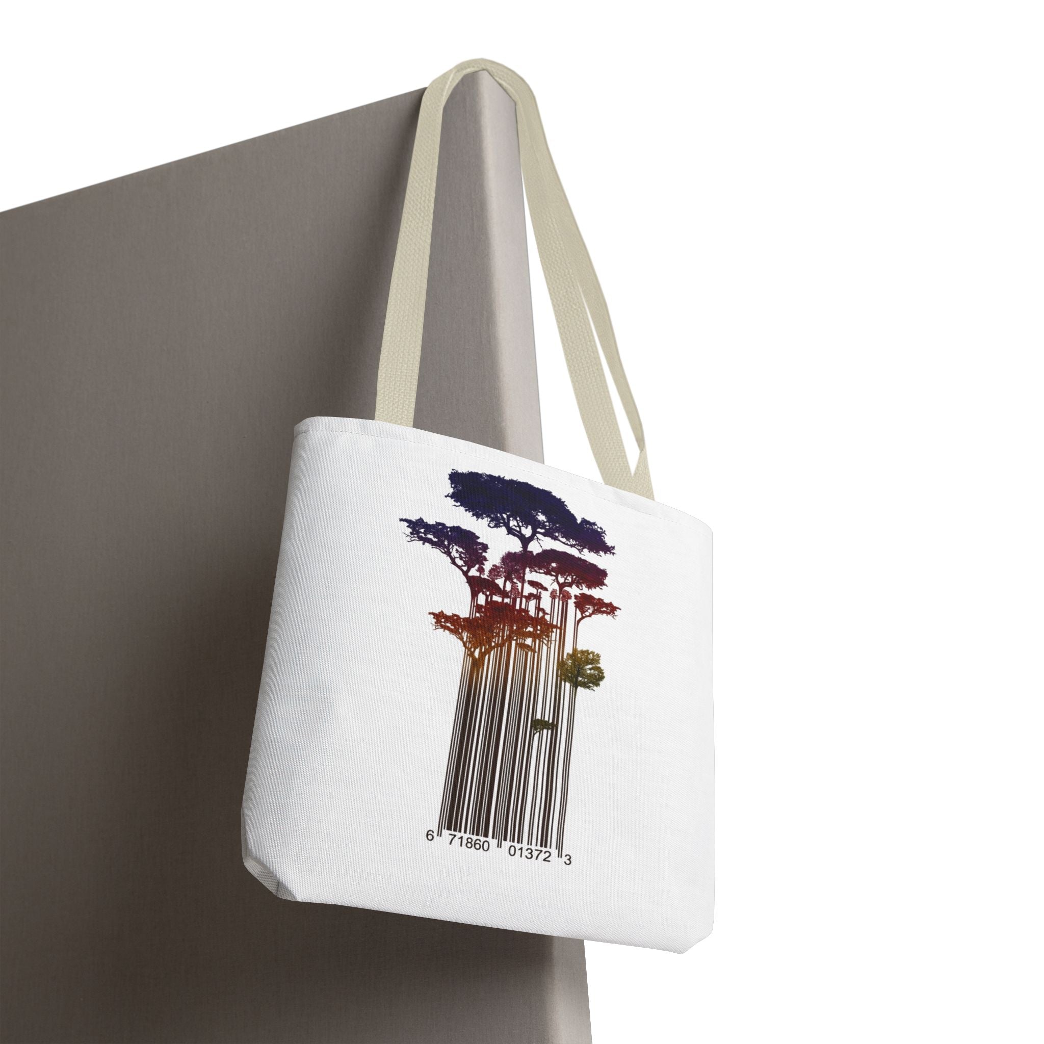 Barcode Forest — Tote Bag