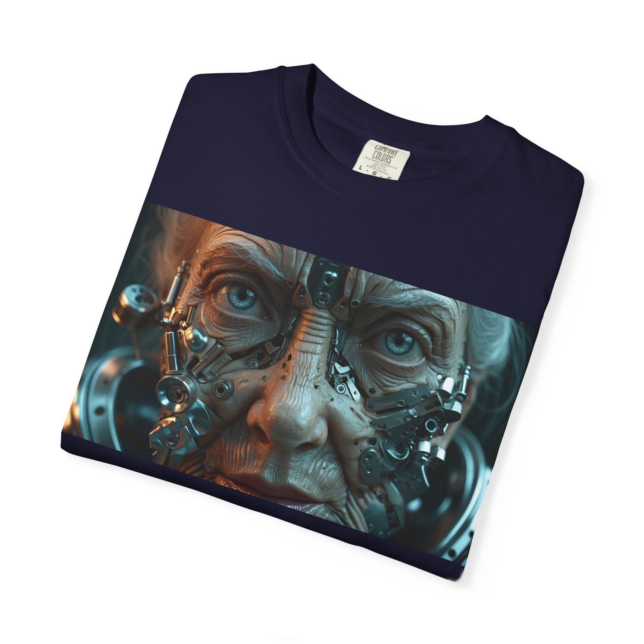 Cybernetic Old Face —T‑Shirt