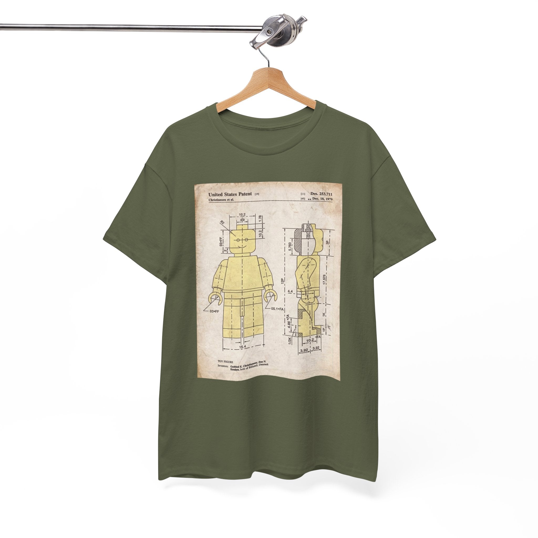Lego Minifigure Patent — T‑Shirt