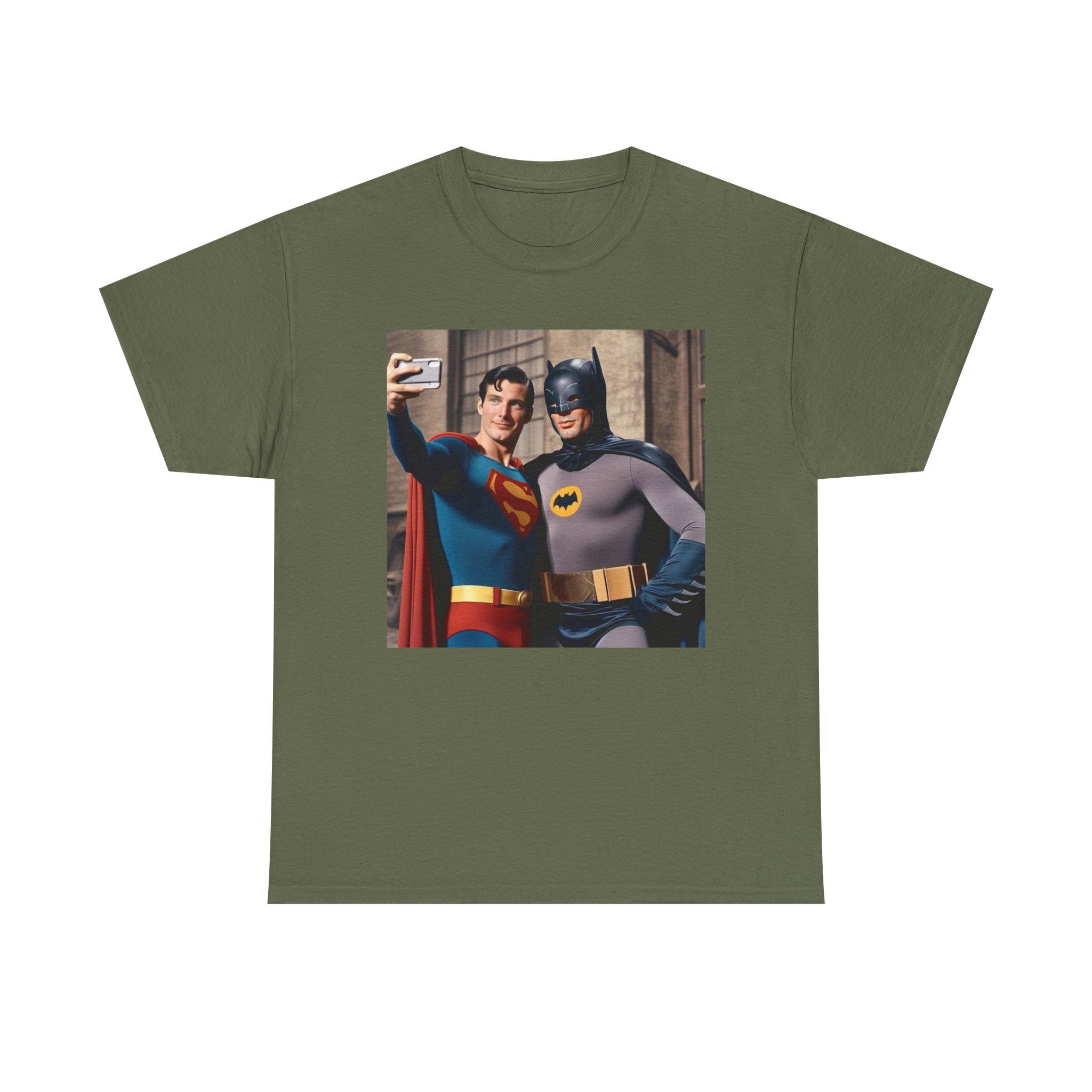 Retro Superhero Selfie - T shirt