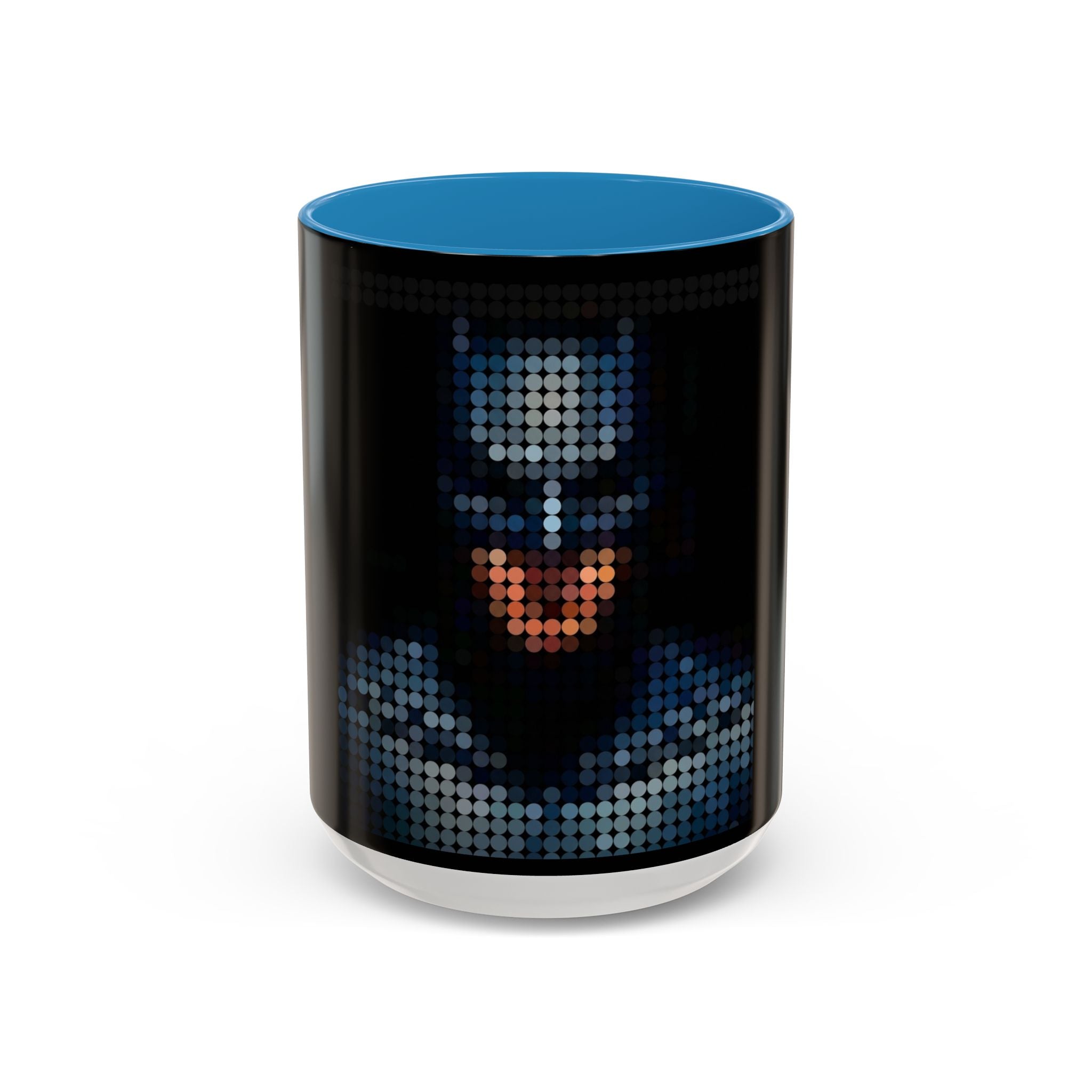 Pixel Art Dark Knight — Coffee Mug