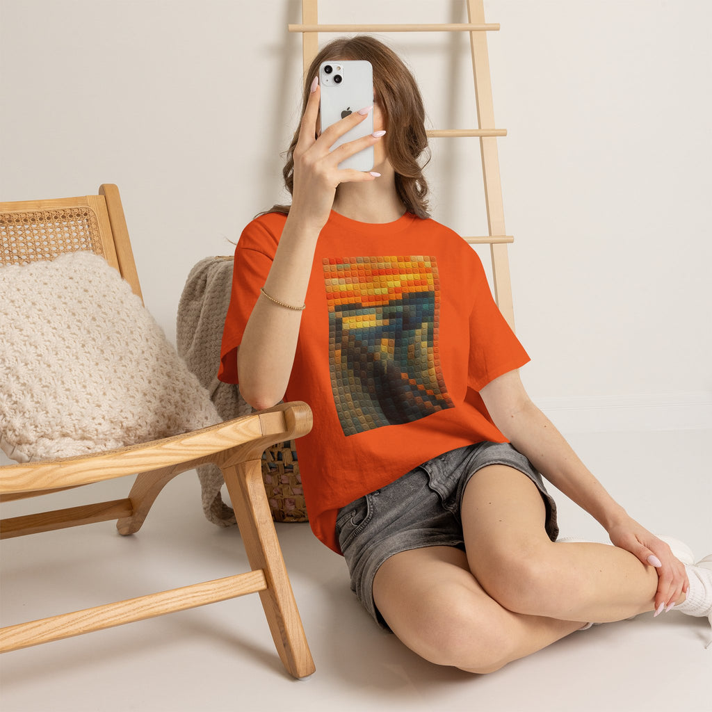 Pixelated Scream — T-Shirt