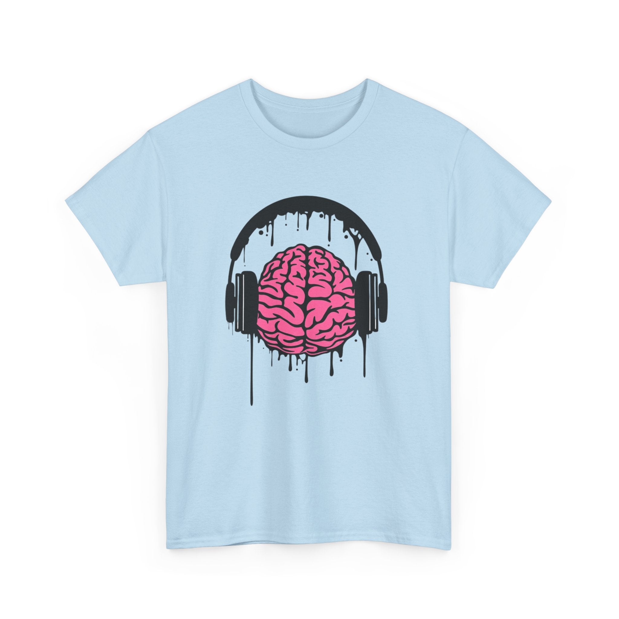 Music Lover Dripping Brain — T-Shirt