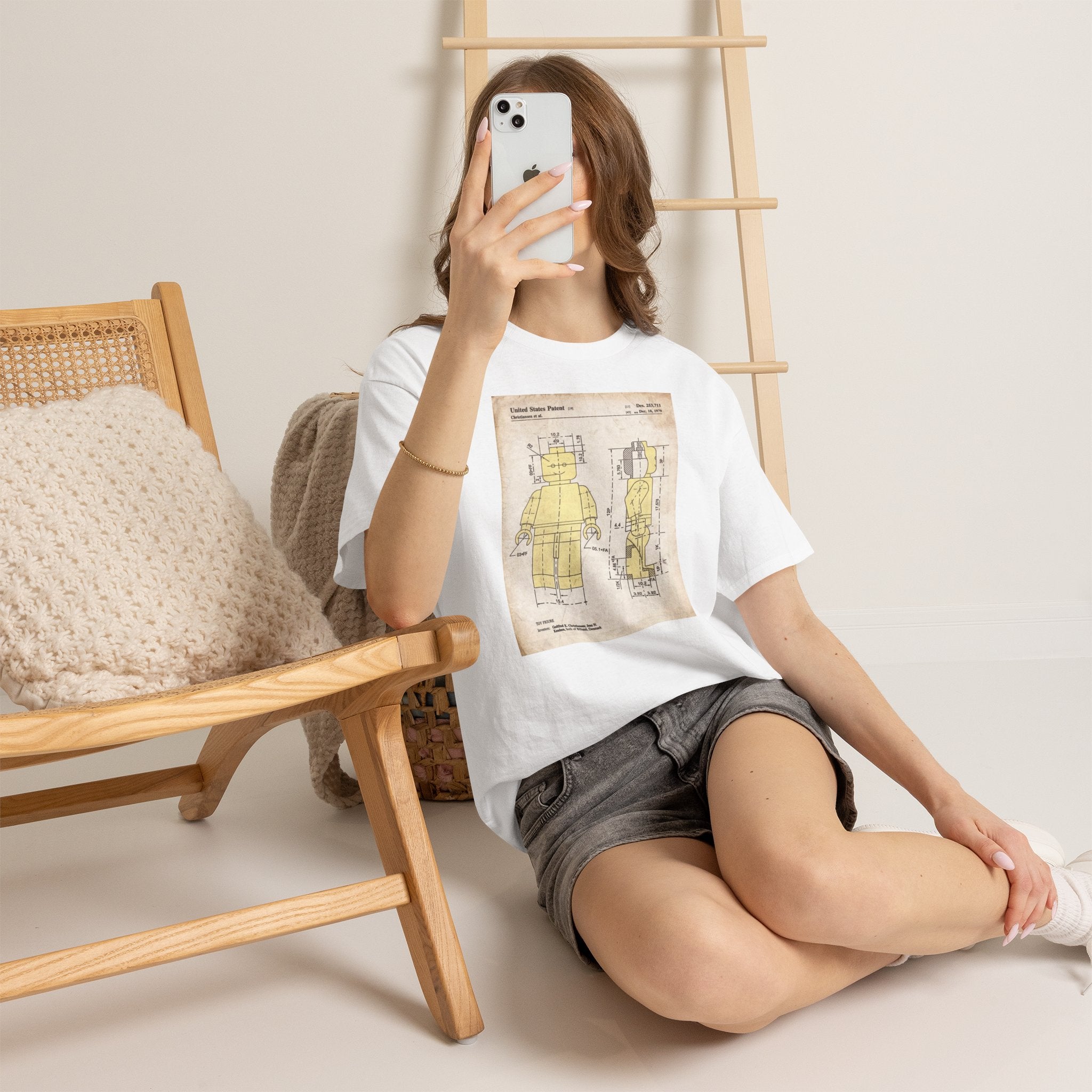 Lego Minifigure Patent — T‑Shirt