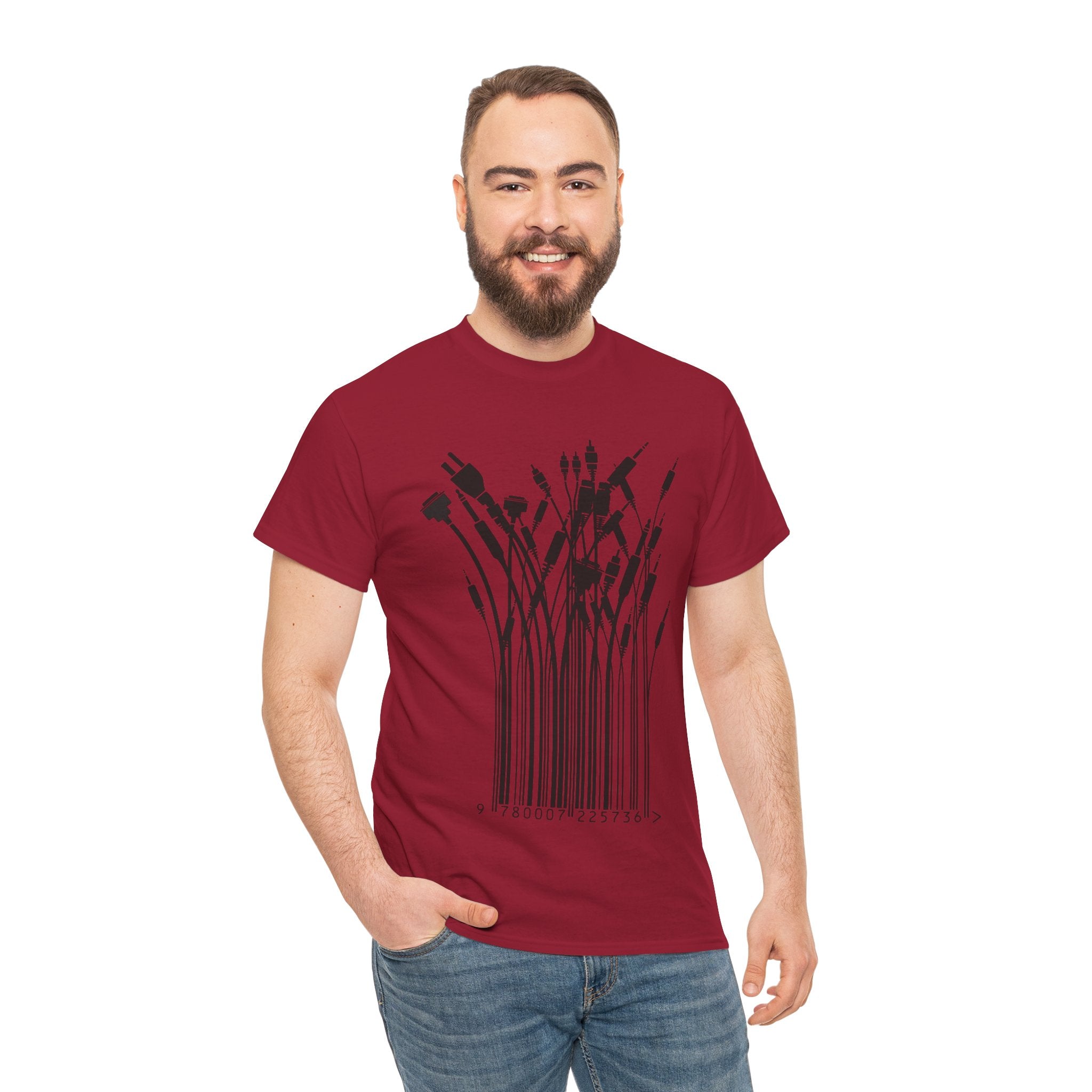 Barcode Wildflowers — T-Shirt