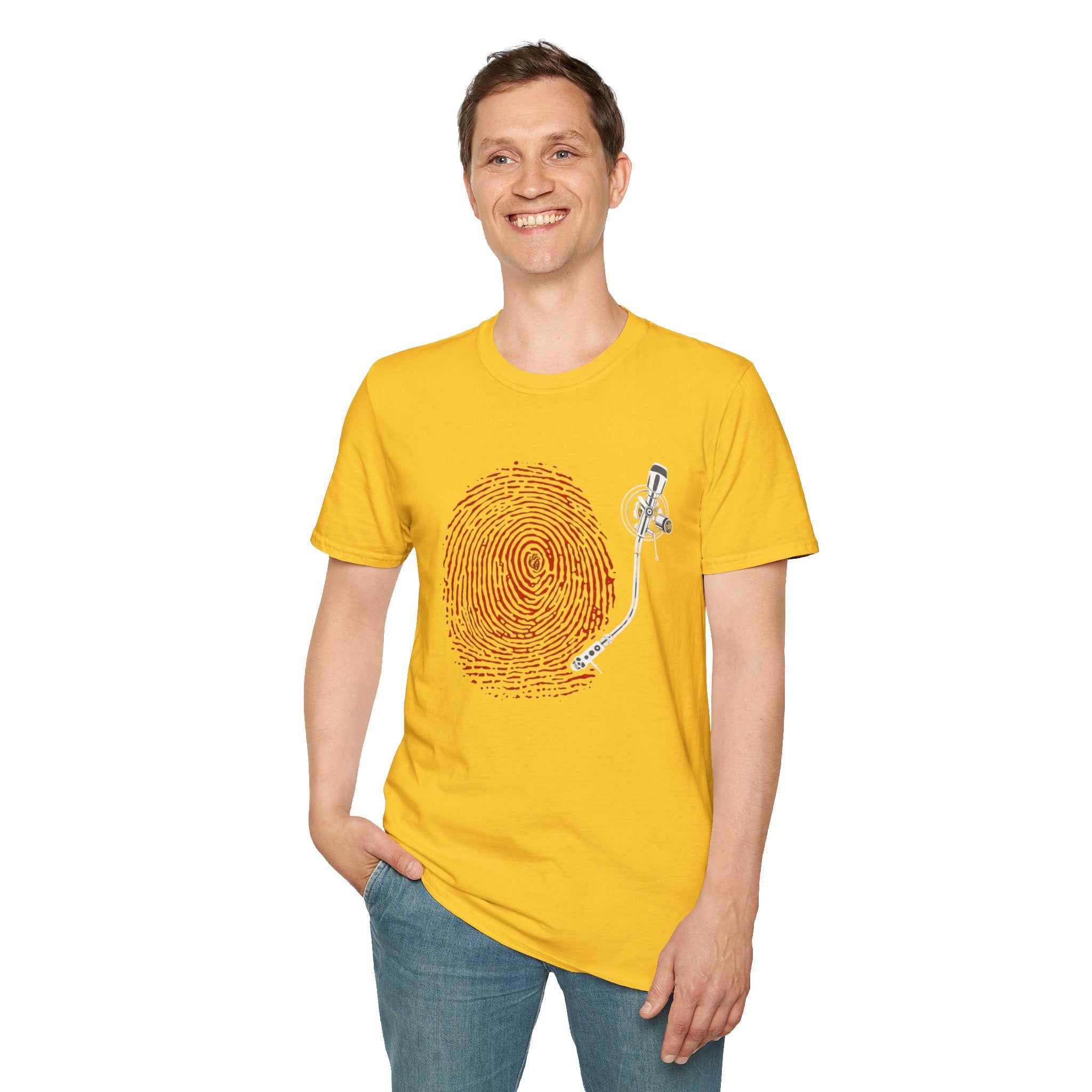 Fingerprint Turntable — T-Shirt