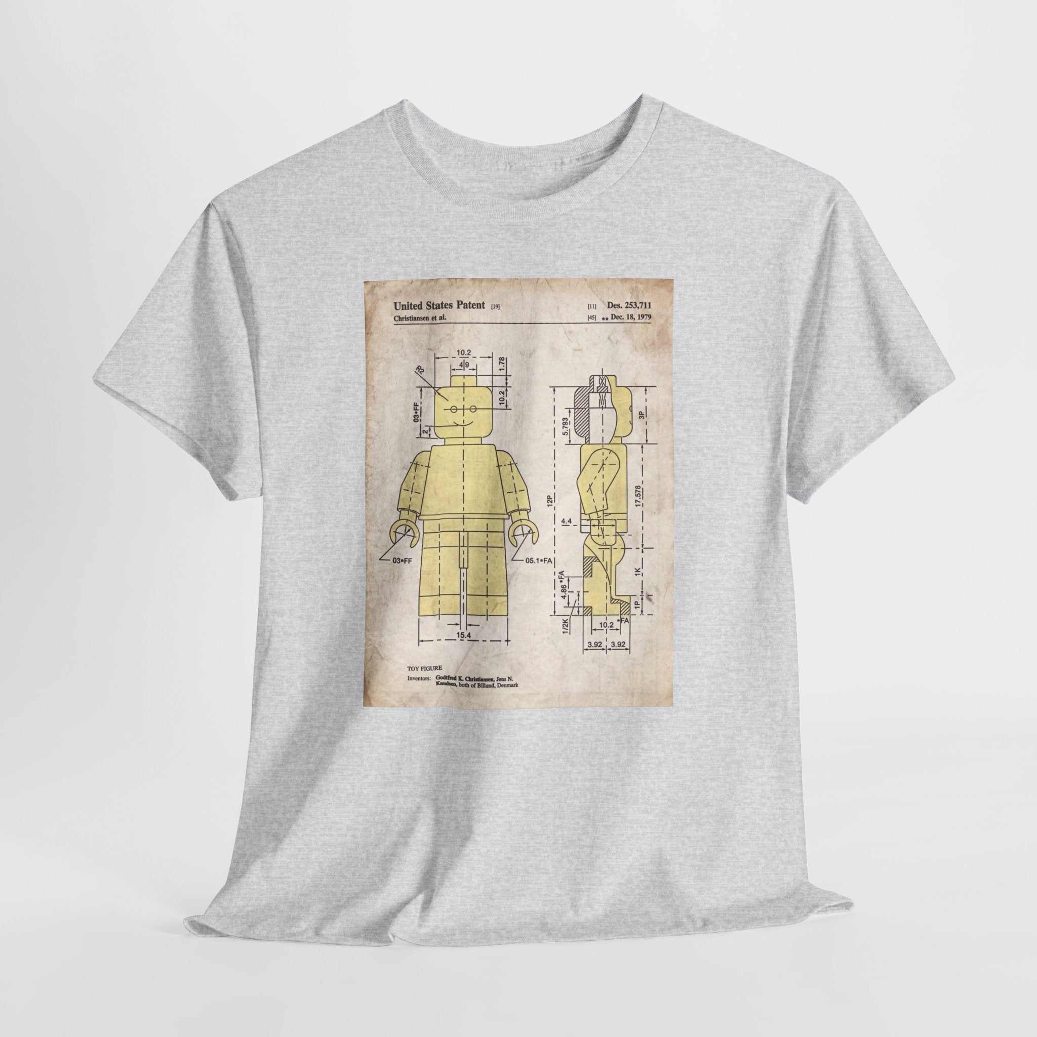 Lego Minifigure Patent — T‑Shirt