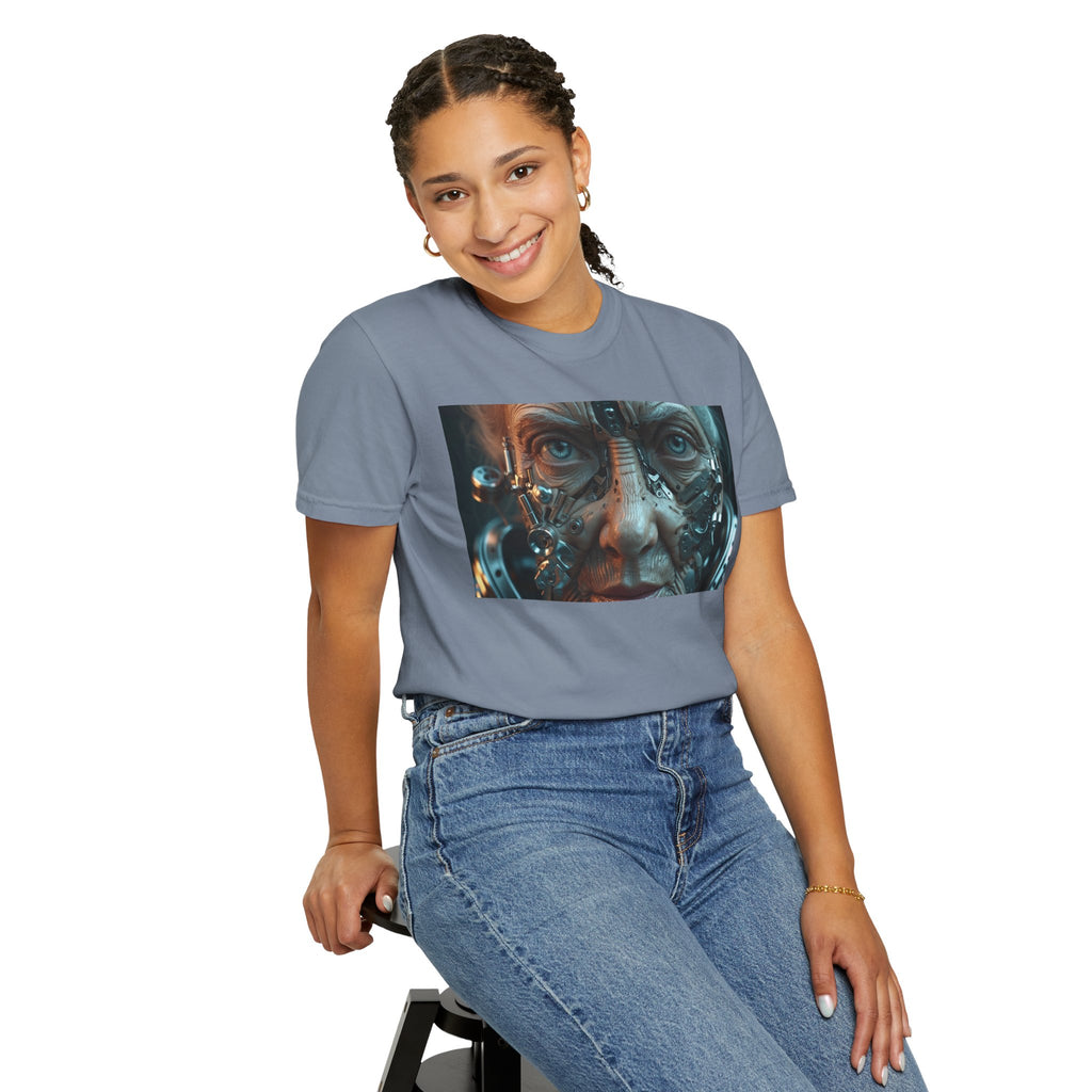 Cybernetic Old Face —T‑Shirt