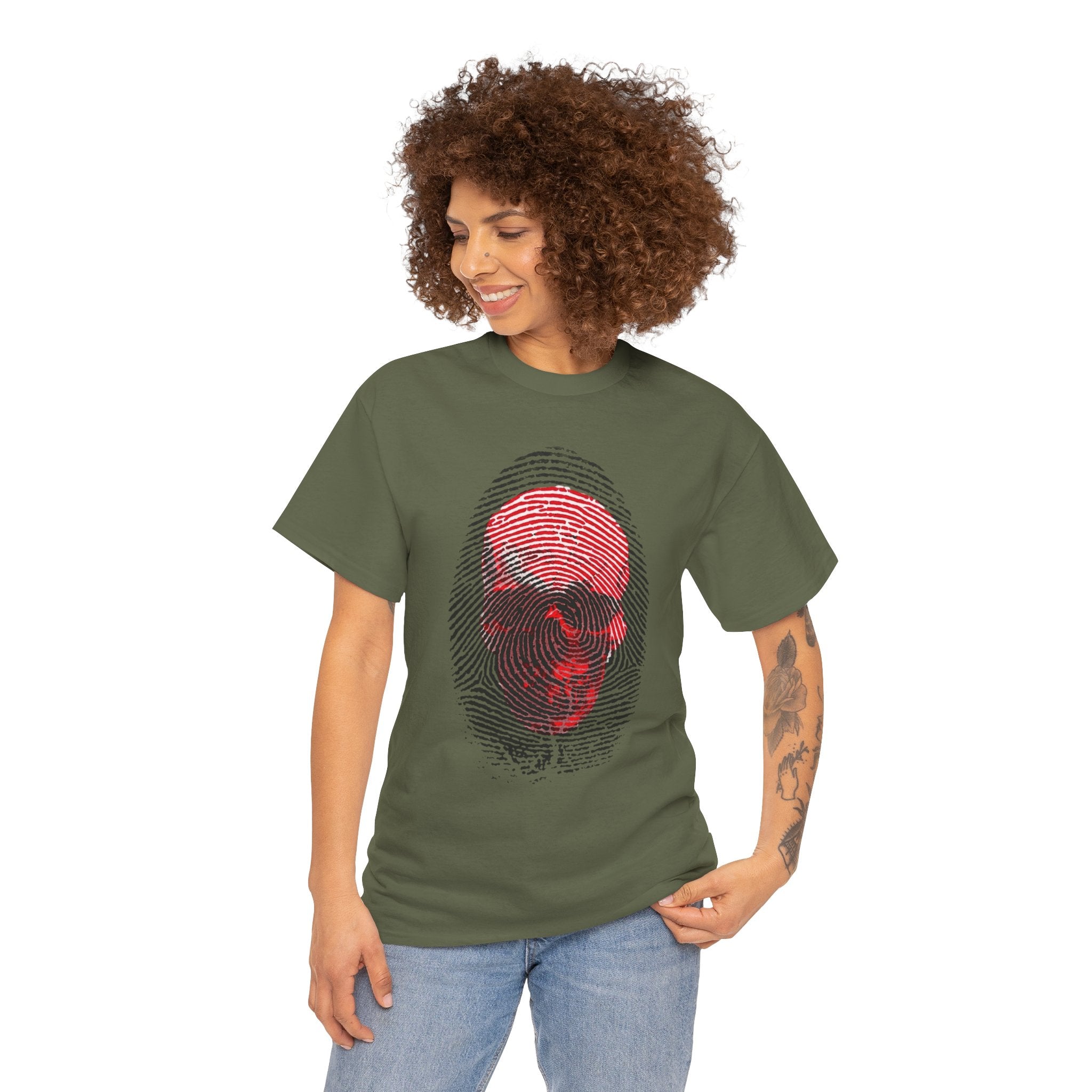 Skull Fingerprint — T-Shirt