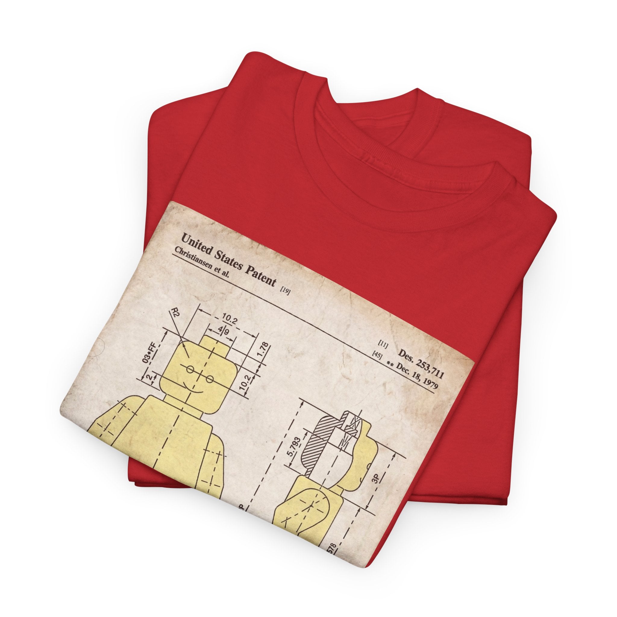Lego Minifigure Patent — T‑Shirt