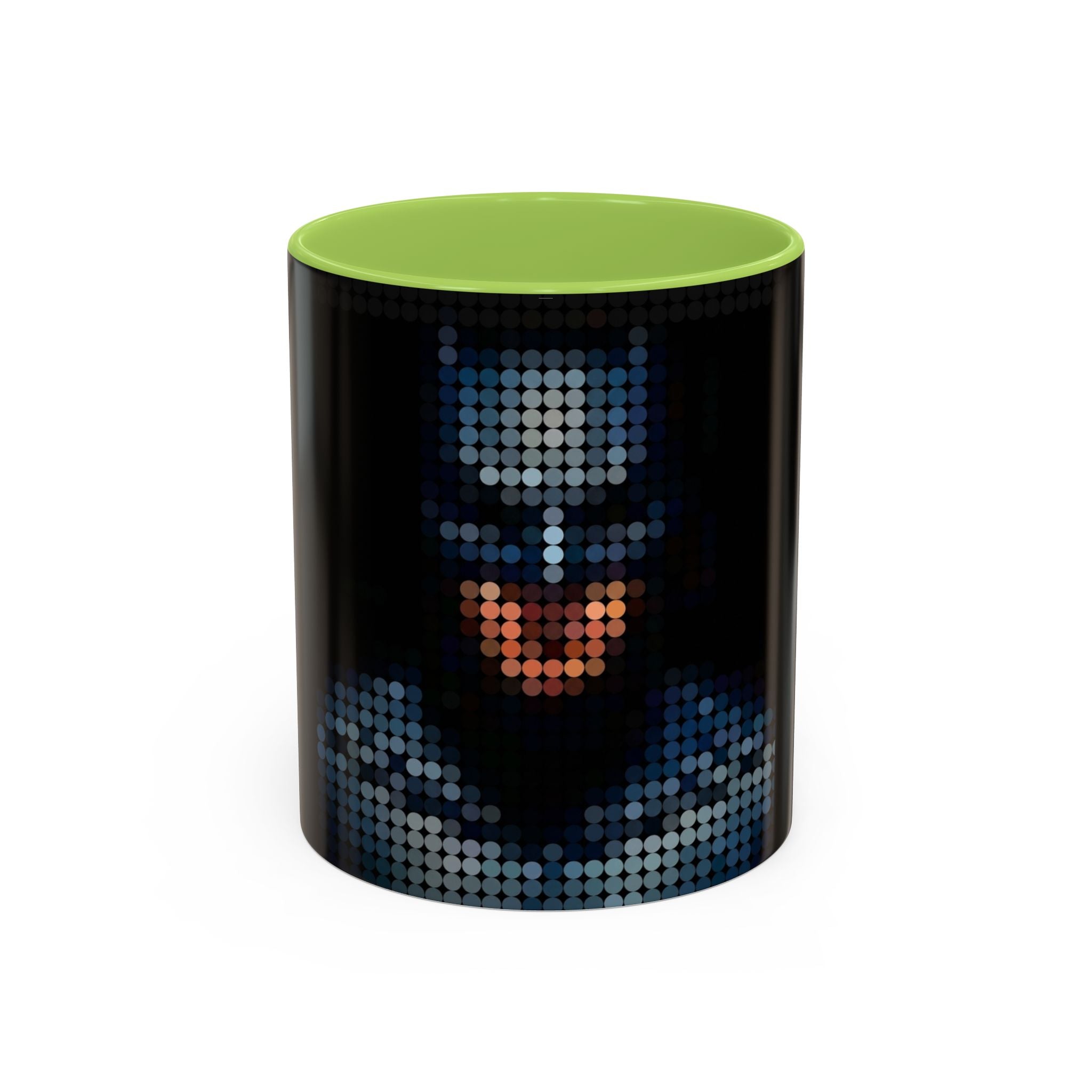 Pixel Art Dark Knight — Coffee Mug