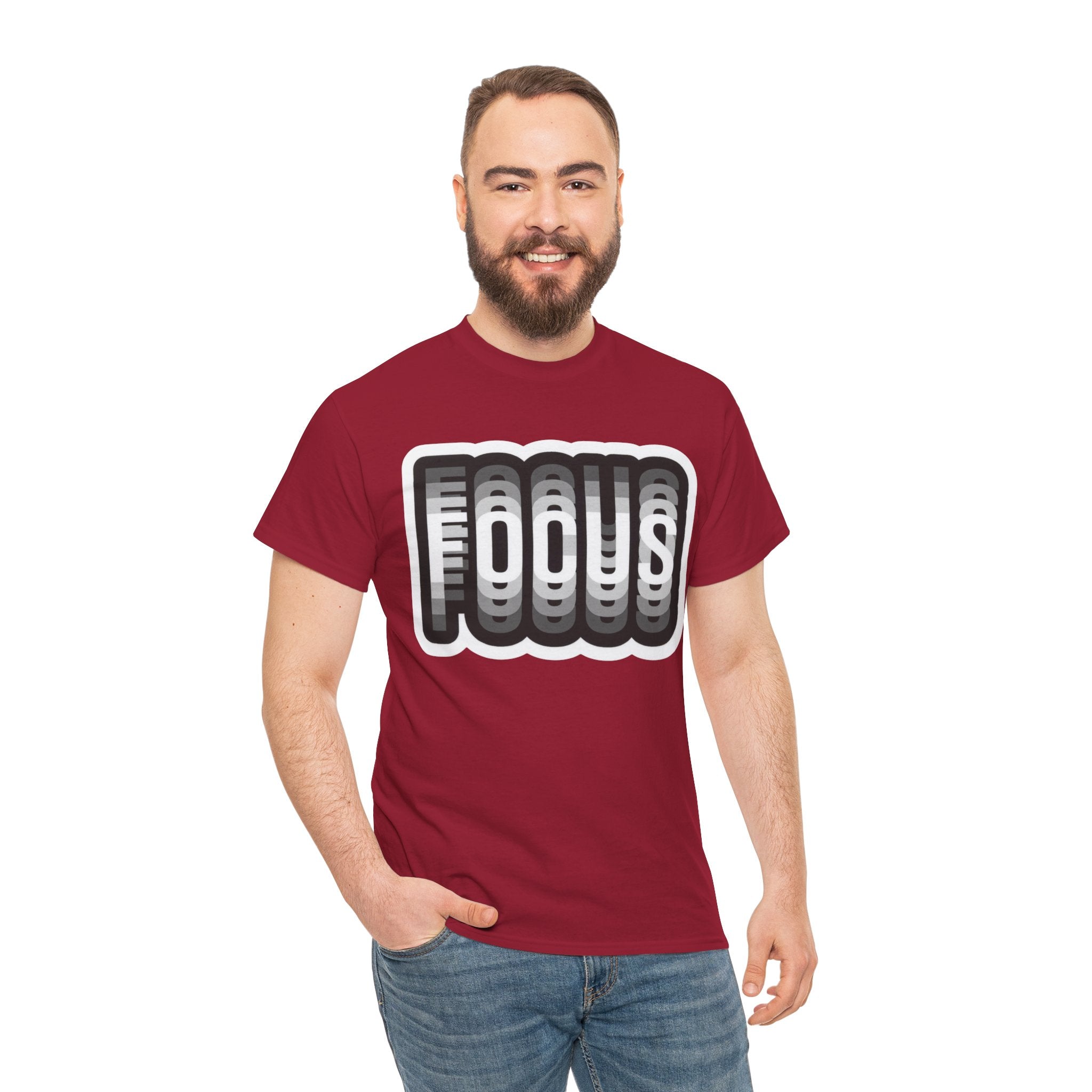 Focus Optical Illusion — T Shirt