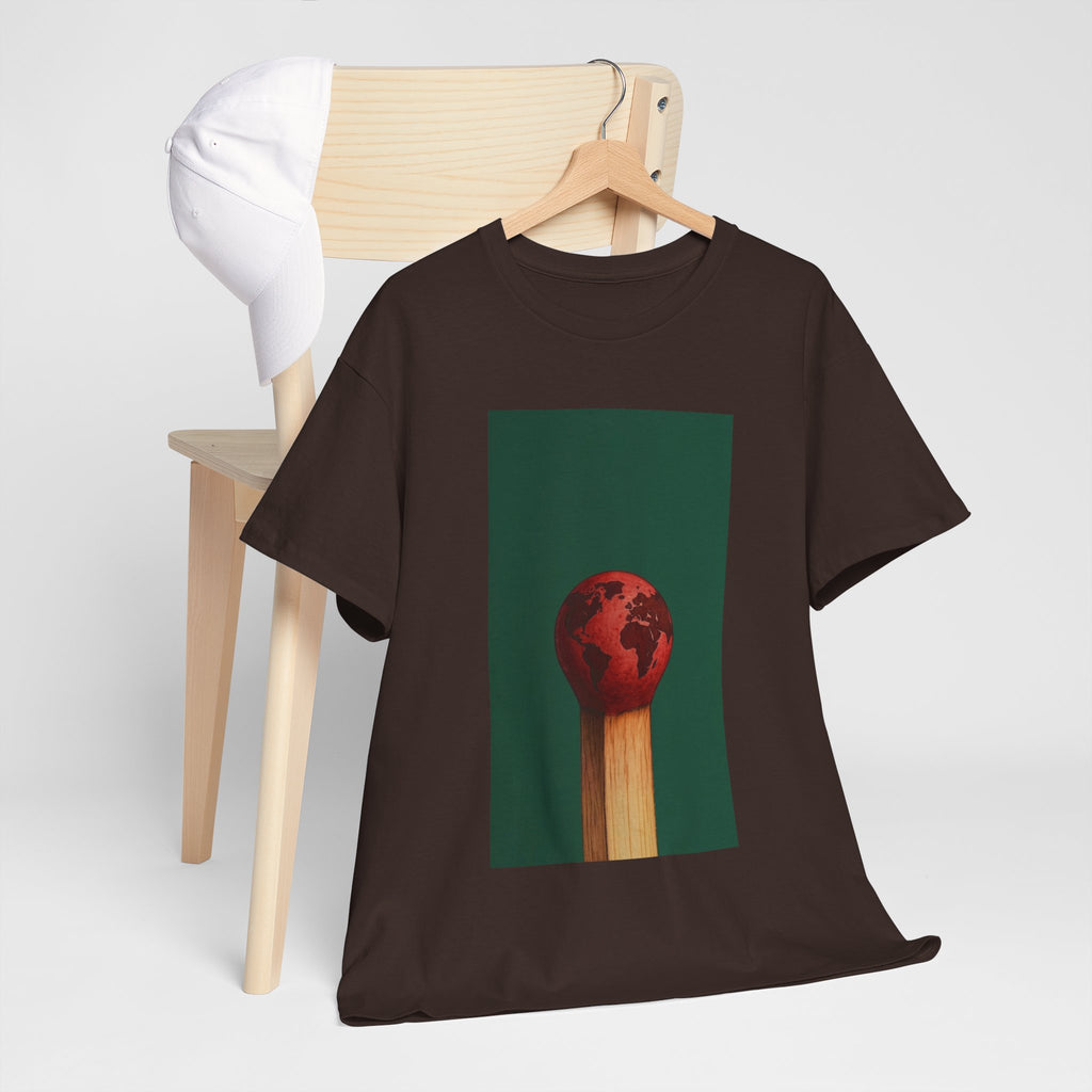 Matchstick Earth — T‑Shirt