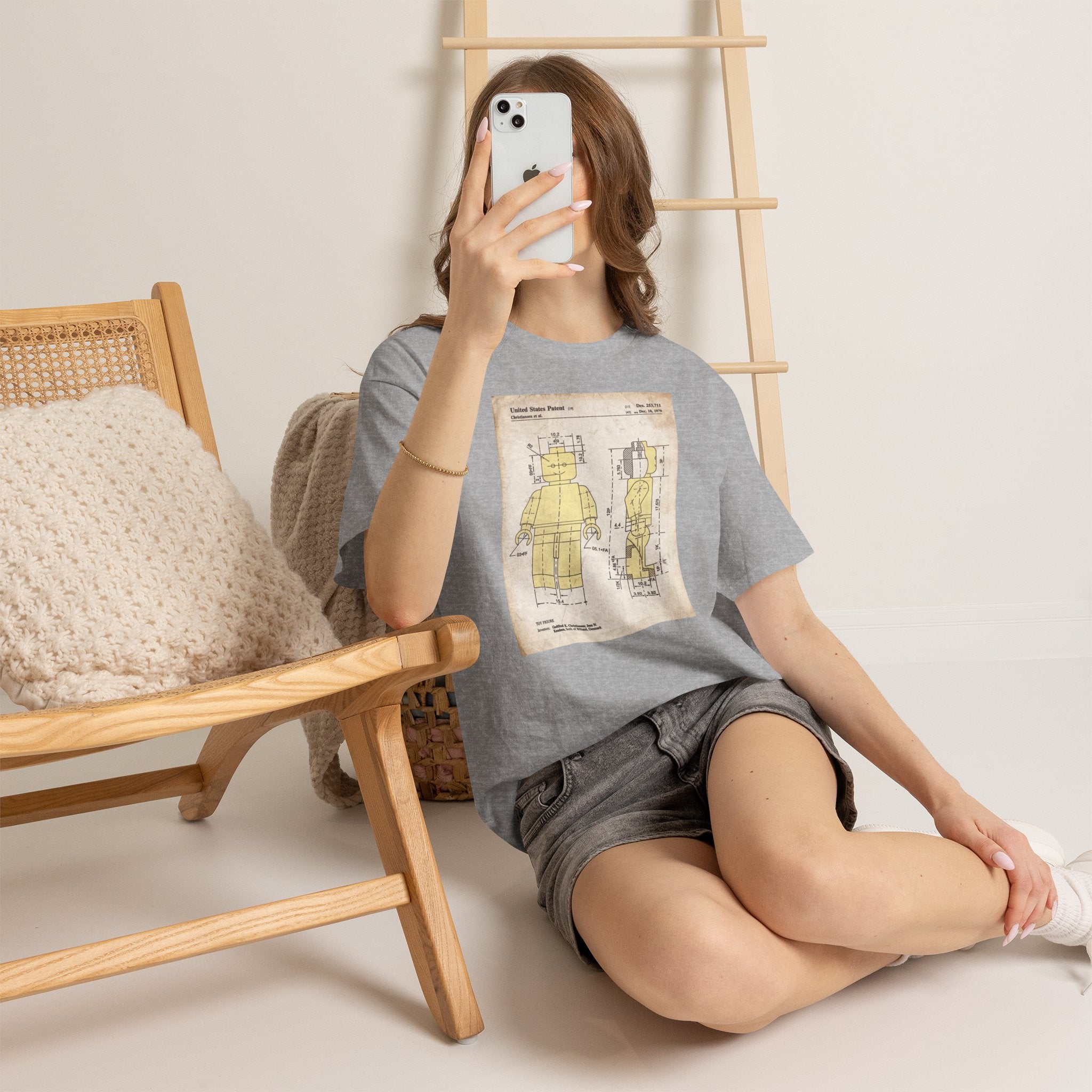 Lego Minifigure Patent — T‑Shirt
