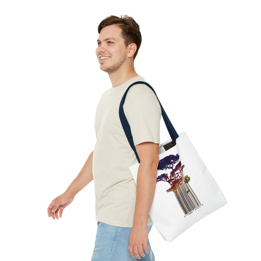 Barcode Forest — Tote Bag