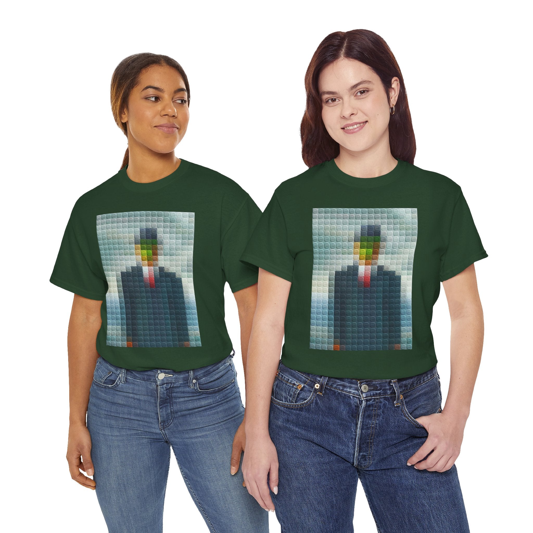 Surreal Pixelated Man - T-Shirt