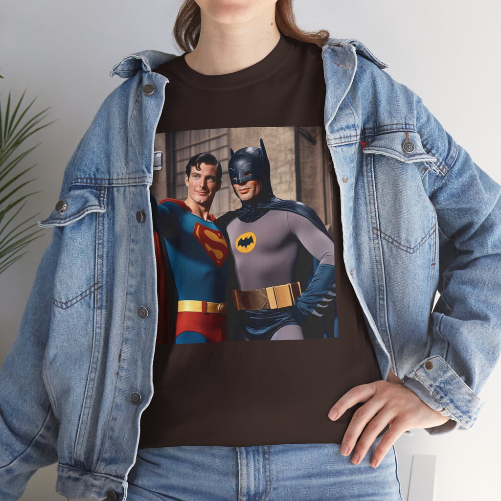 Retro Superhero Selfie - T shirt