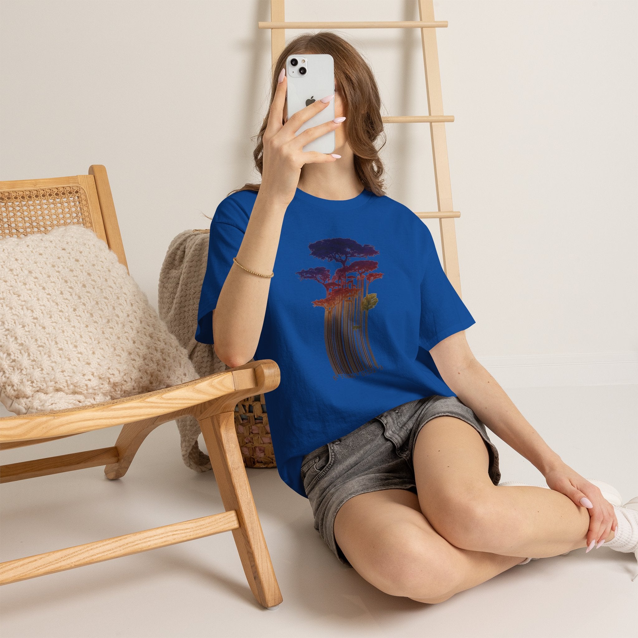 Barcode Forest T‑Shirt