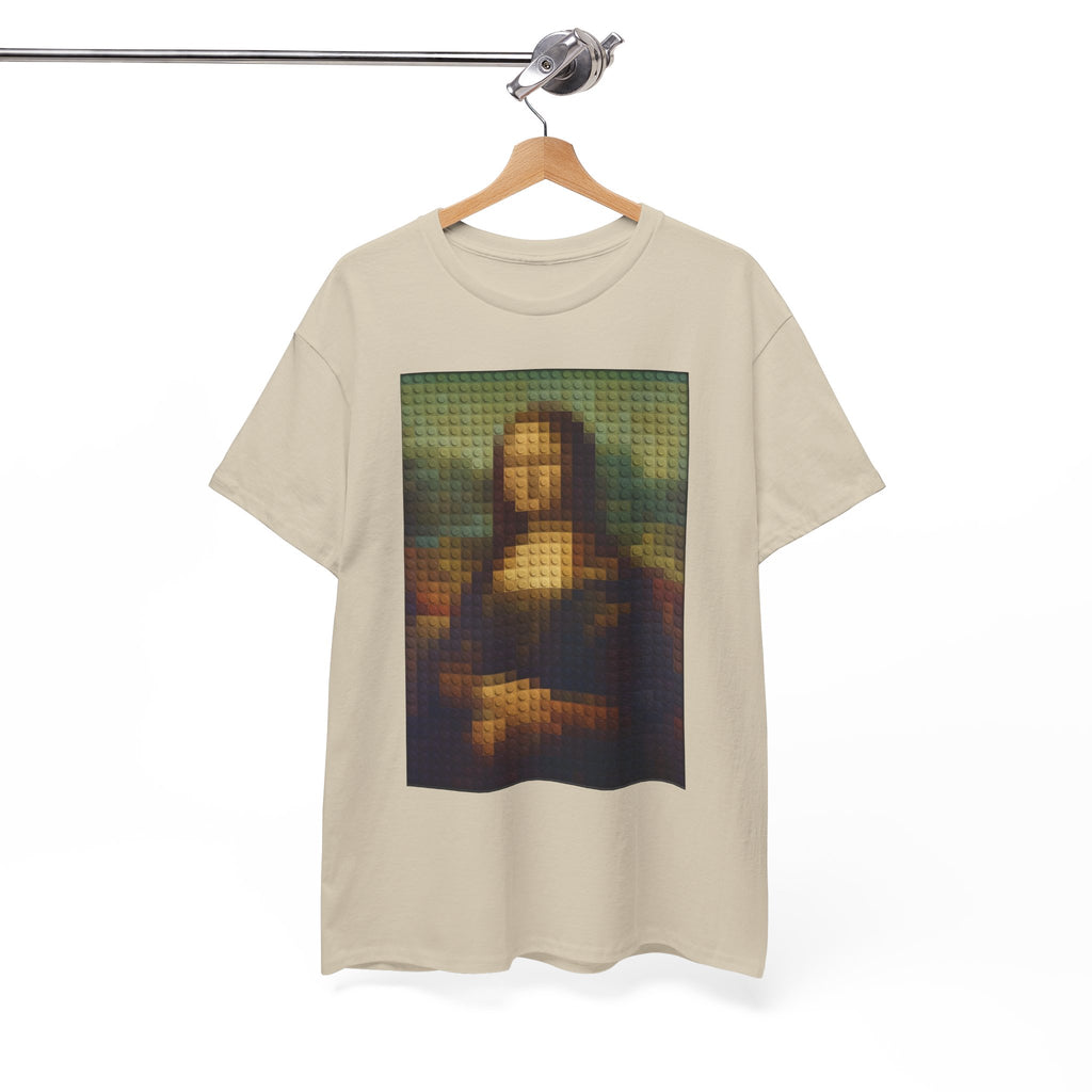 Pixelated Mona Lisa - T‑Shirt