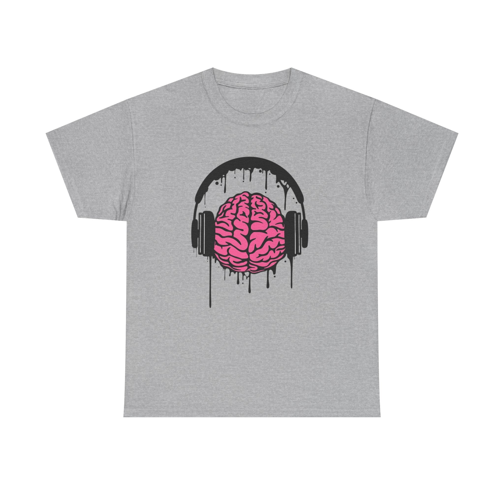 Music Lover Dripping Brain — T-Shirt