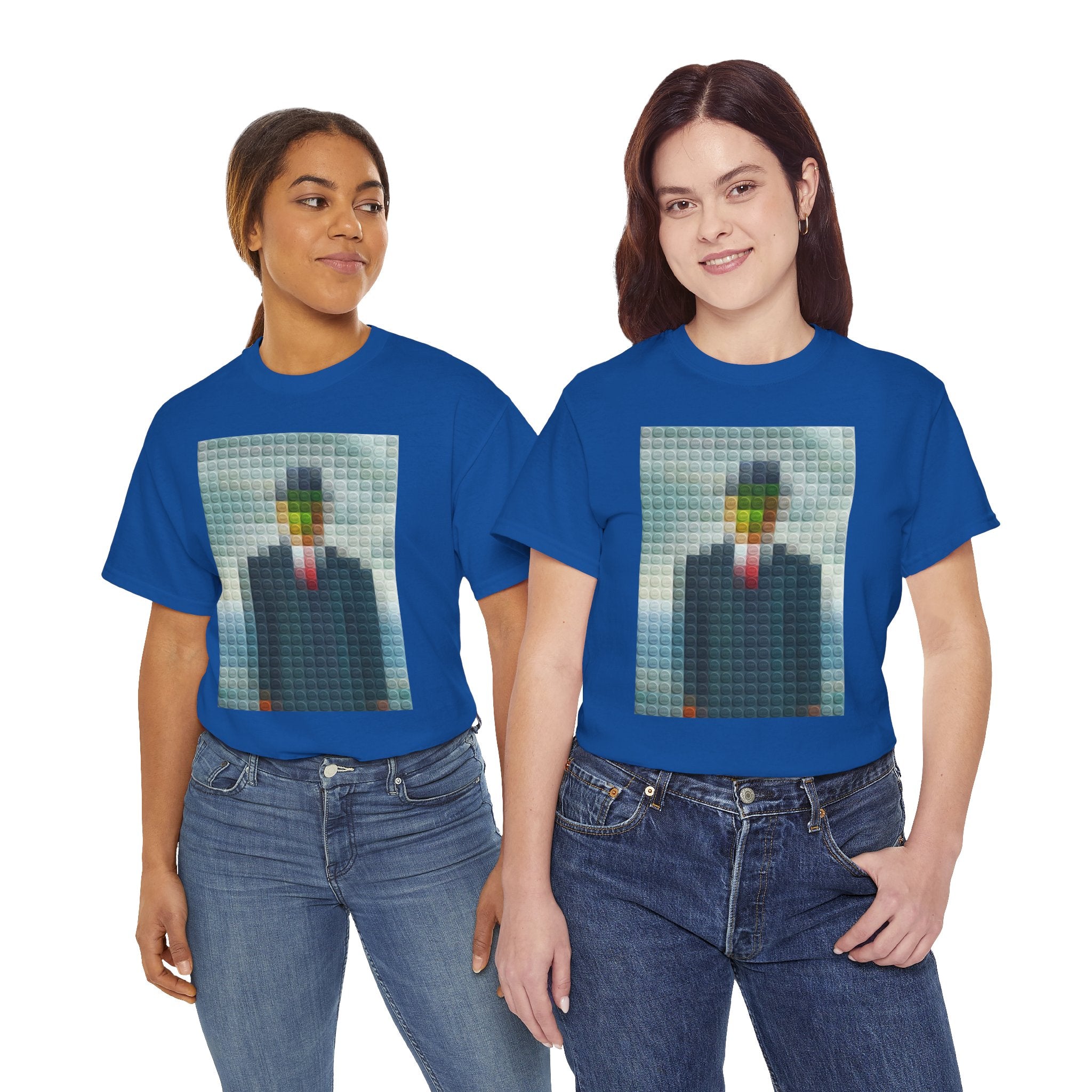 Surreal Pixelated Man - T-Shirt