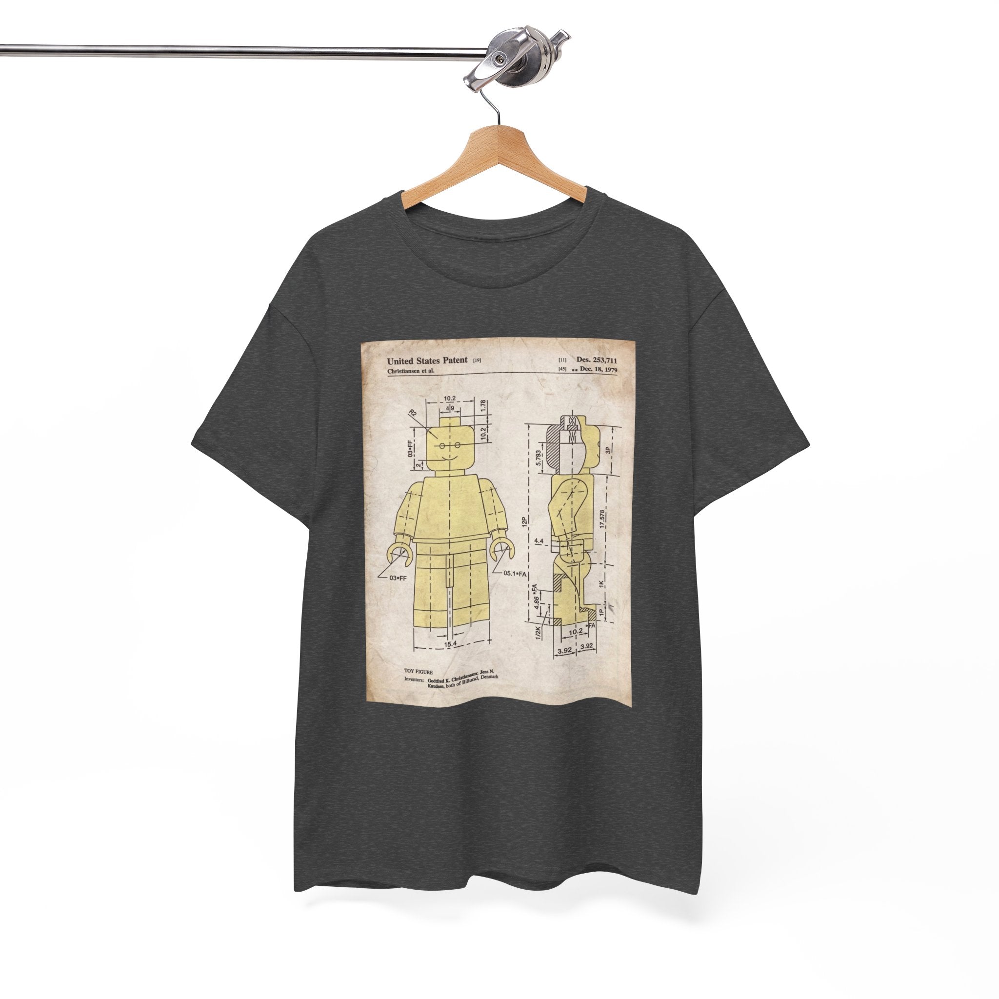 Lego Minifigure Patent — T‑Shirt