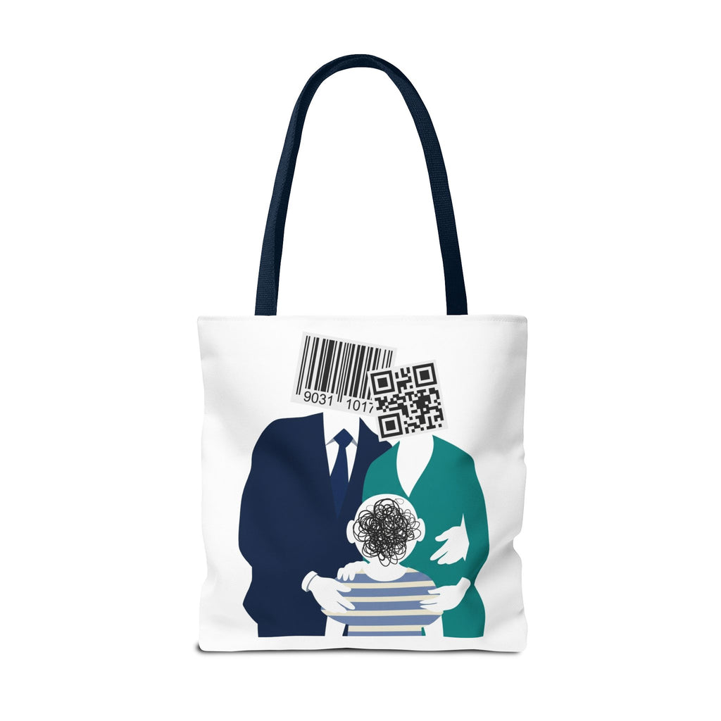 Barcode Family Portrait Tote Bag