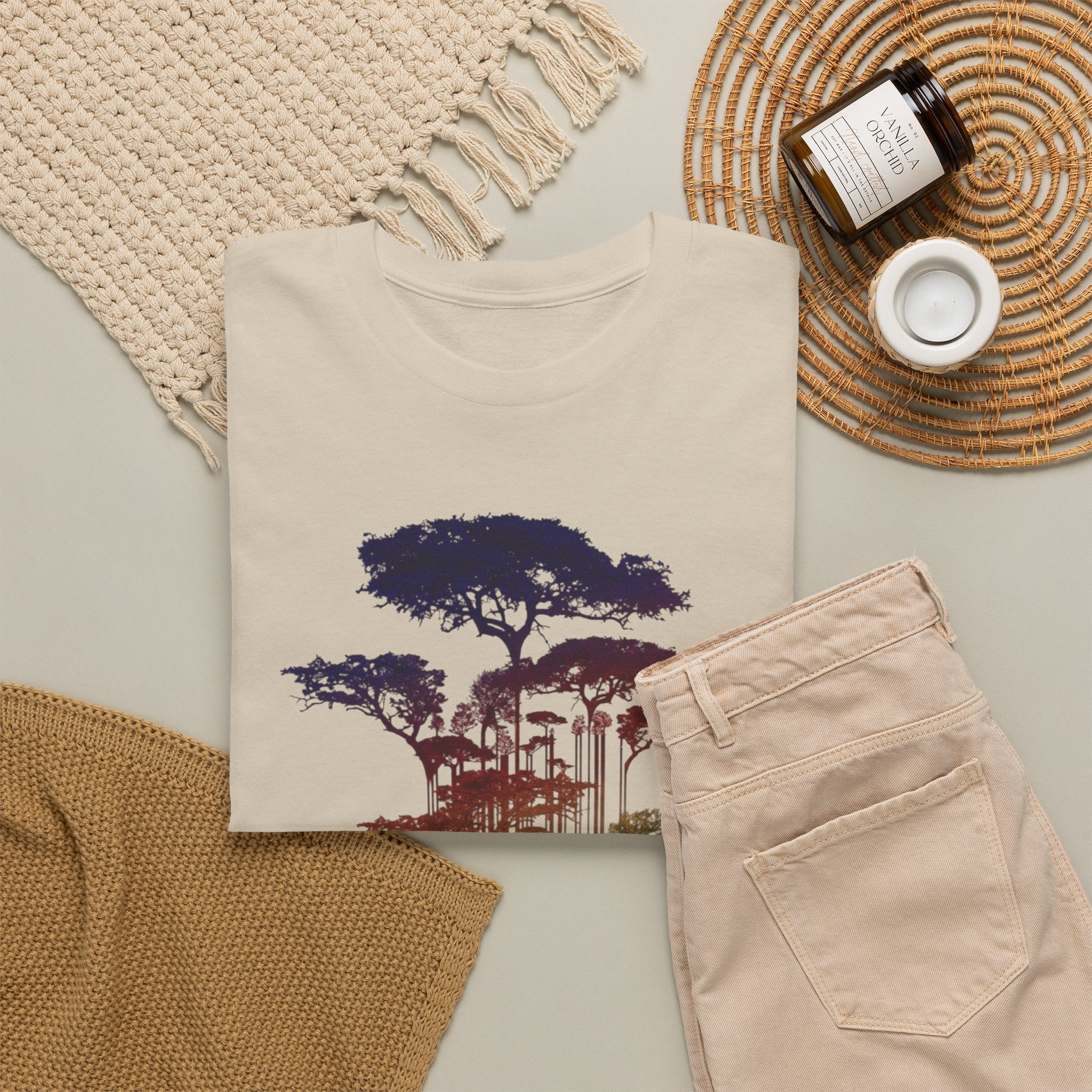 Tree Barcode — T-Shirt
