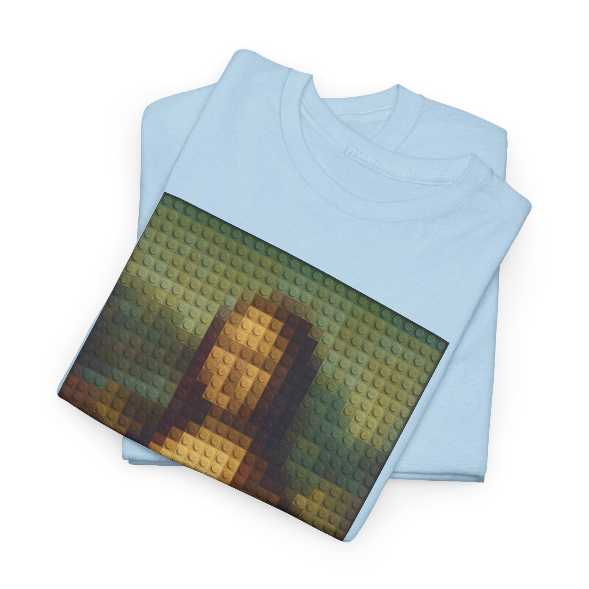 Pixelated Mona Lisa - T‑Shirt