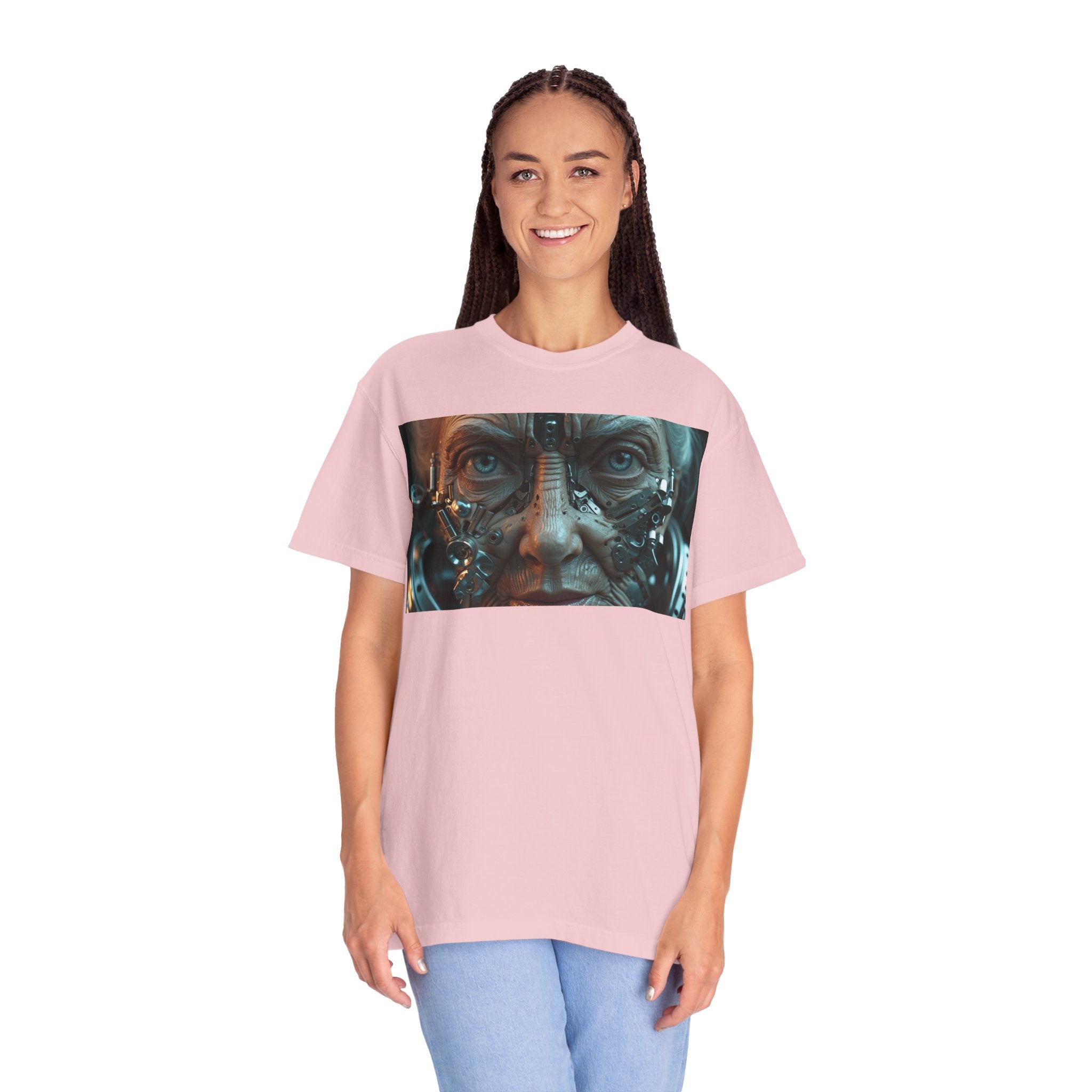 Cybernetic Old Face —T‑Shirt