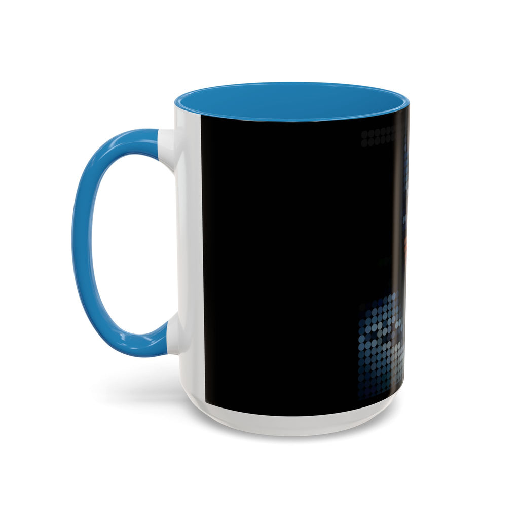 Pixel Art Dark Knight — Coffee Mug