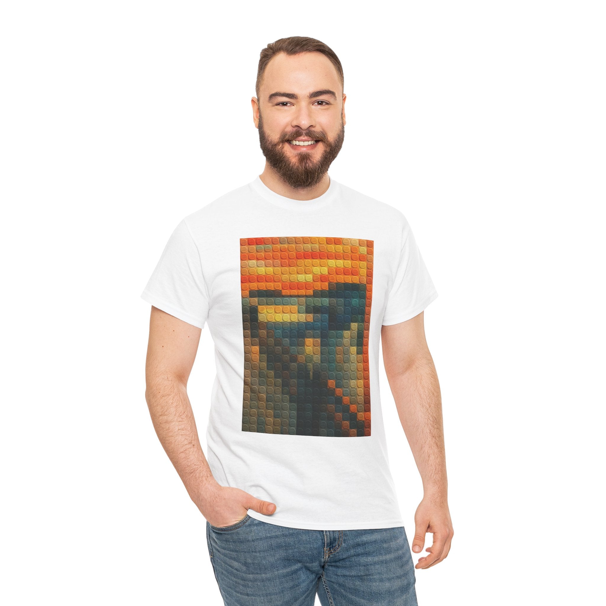 Pixelated Scream — T-Shirt