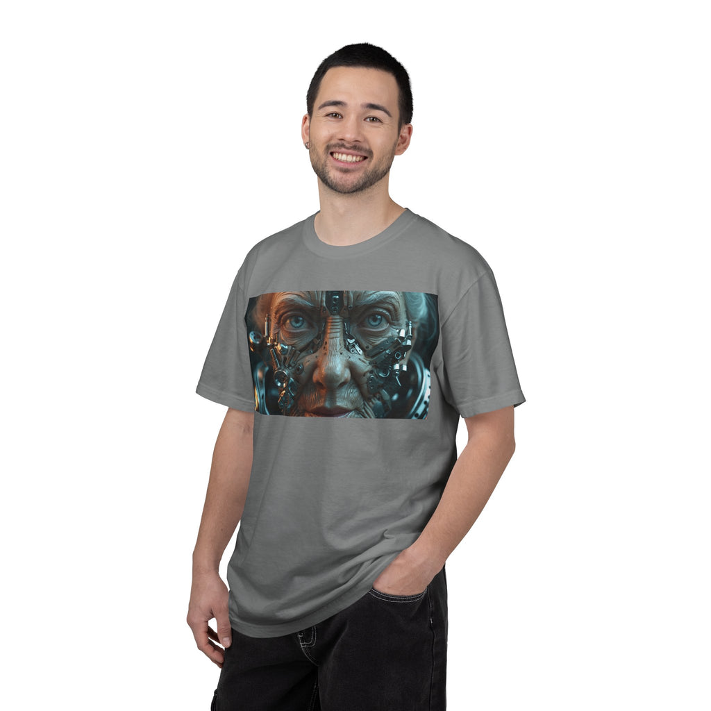 Cybernetic Old Face —T‑Shirt