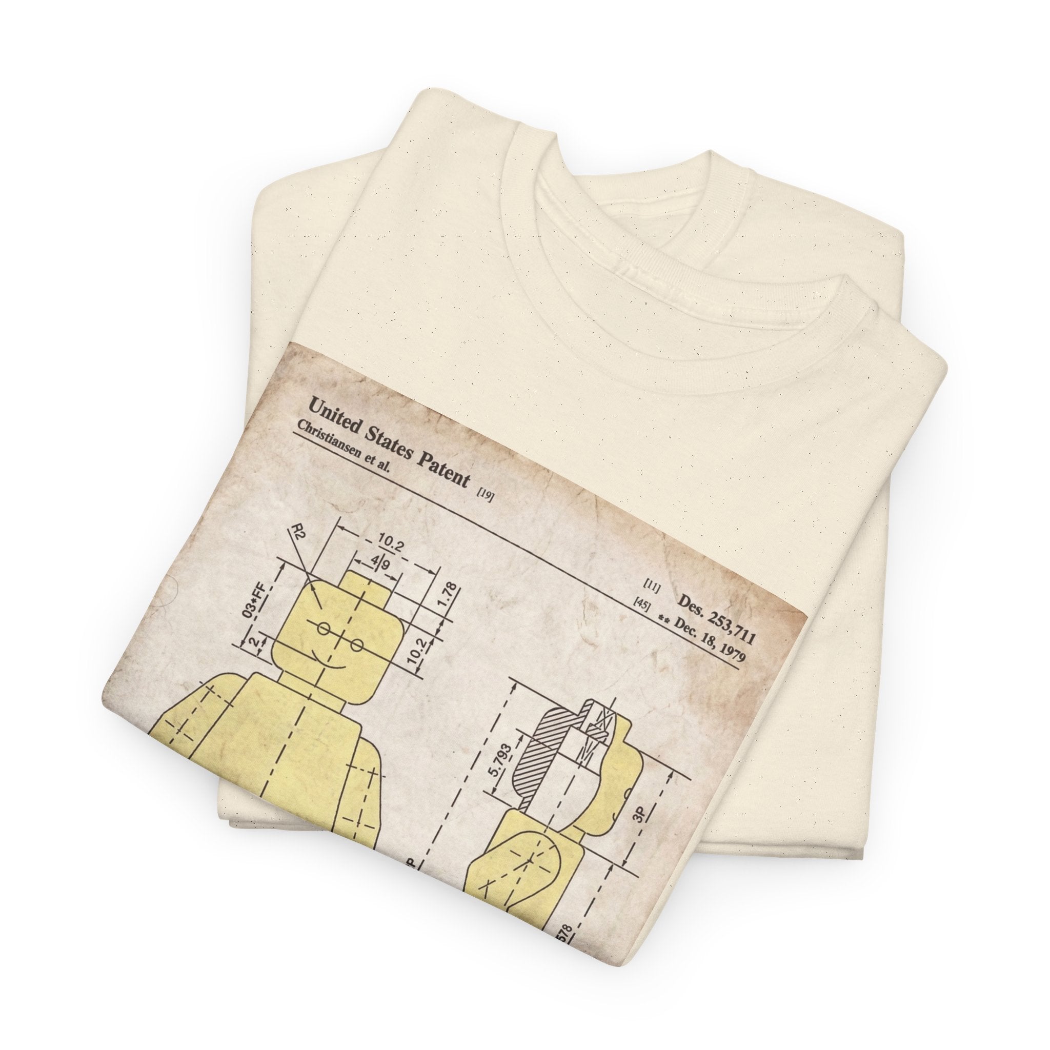 Lego Minifigure Patent — T‑Shirt
